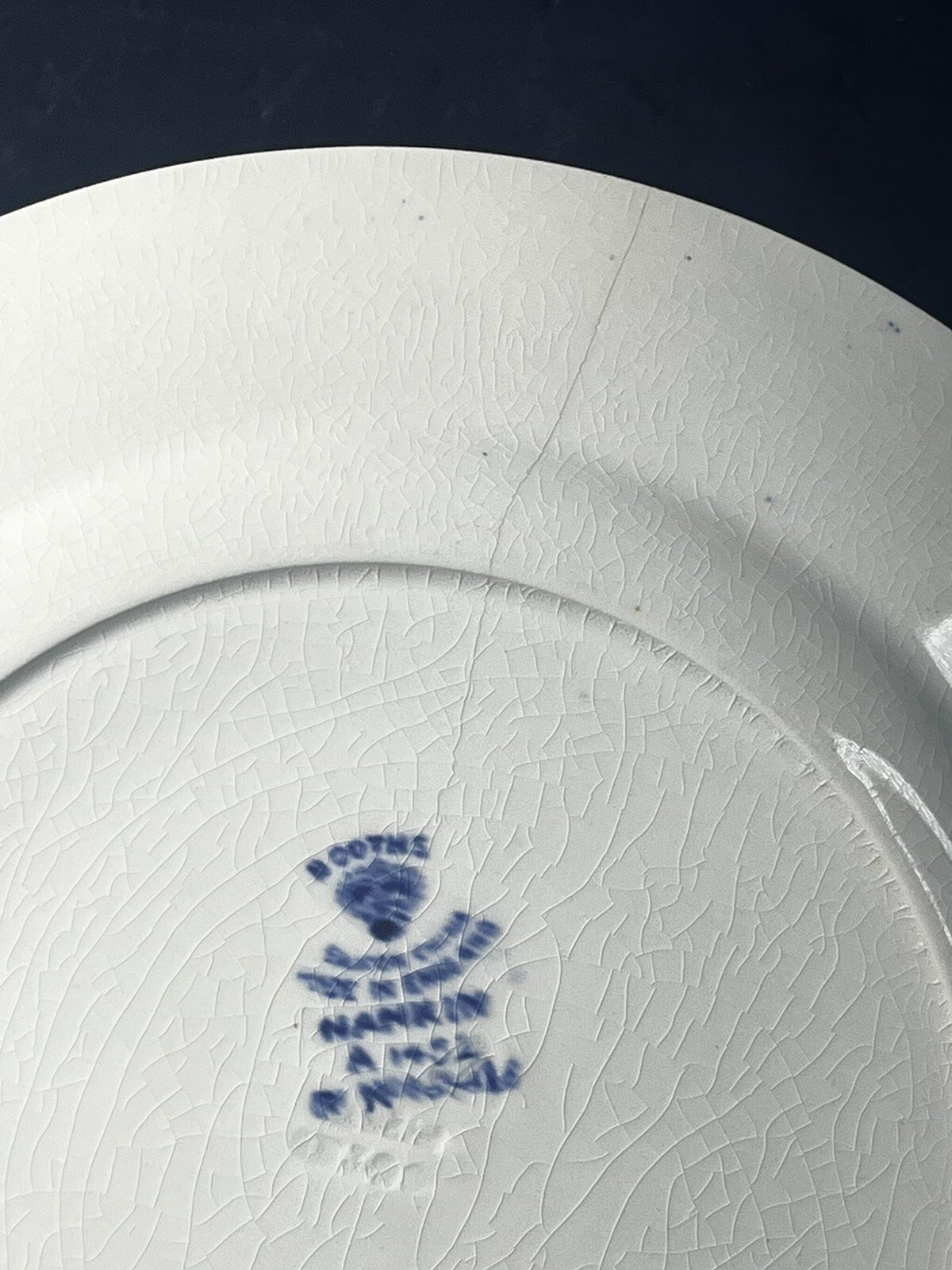 BOOTHS Vintage Set Of 6~7 7/8” Salad Plates NANKIN pattern English Silicon China