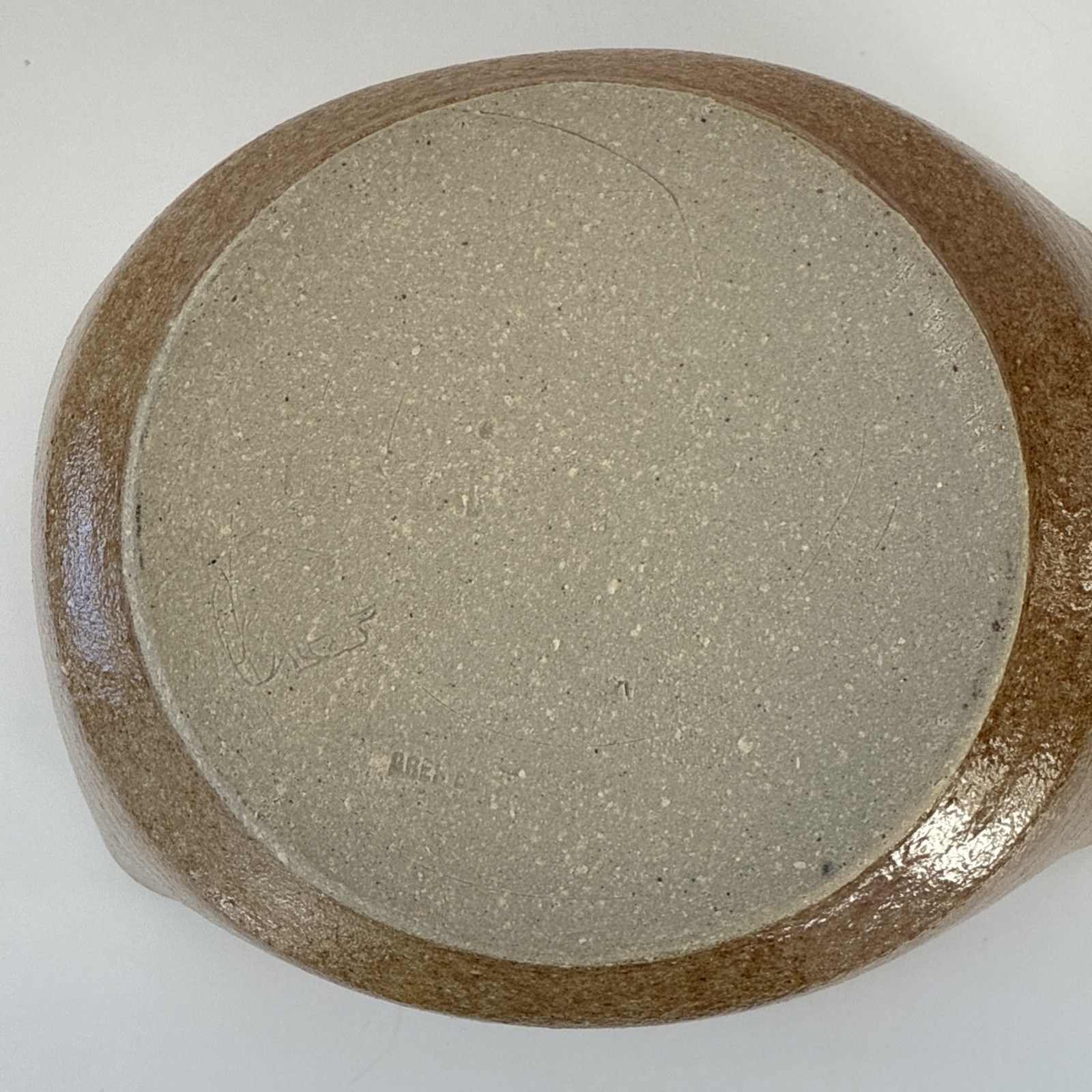Hand Made In Portugal Stoneware Casserole Dish 7.5” x 5” GRES O Studio Pottery