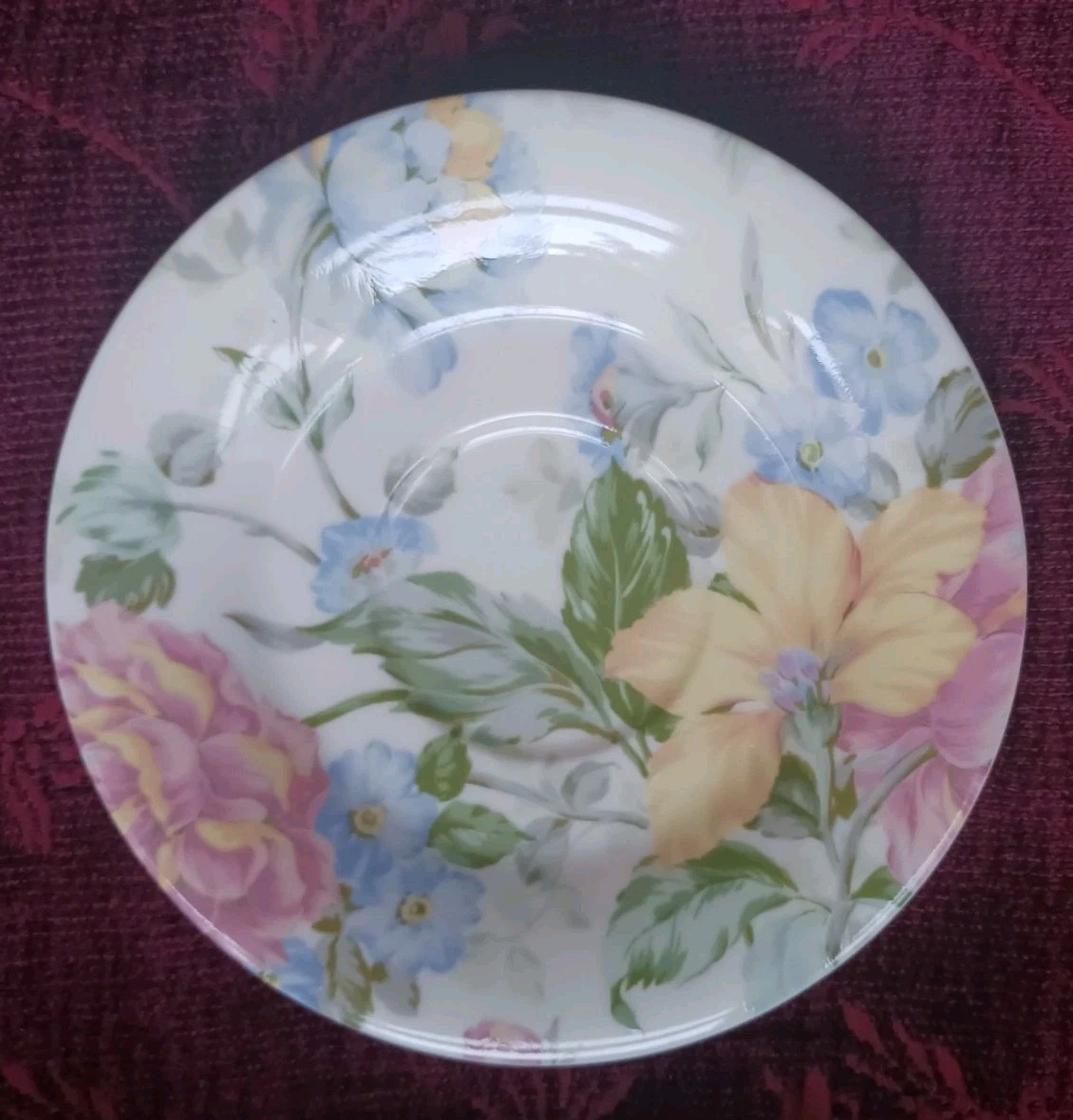 Oscar De La Renta English Tapestry 6Pc Lot – Dinner, Salad Plates, Saucers – NEW