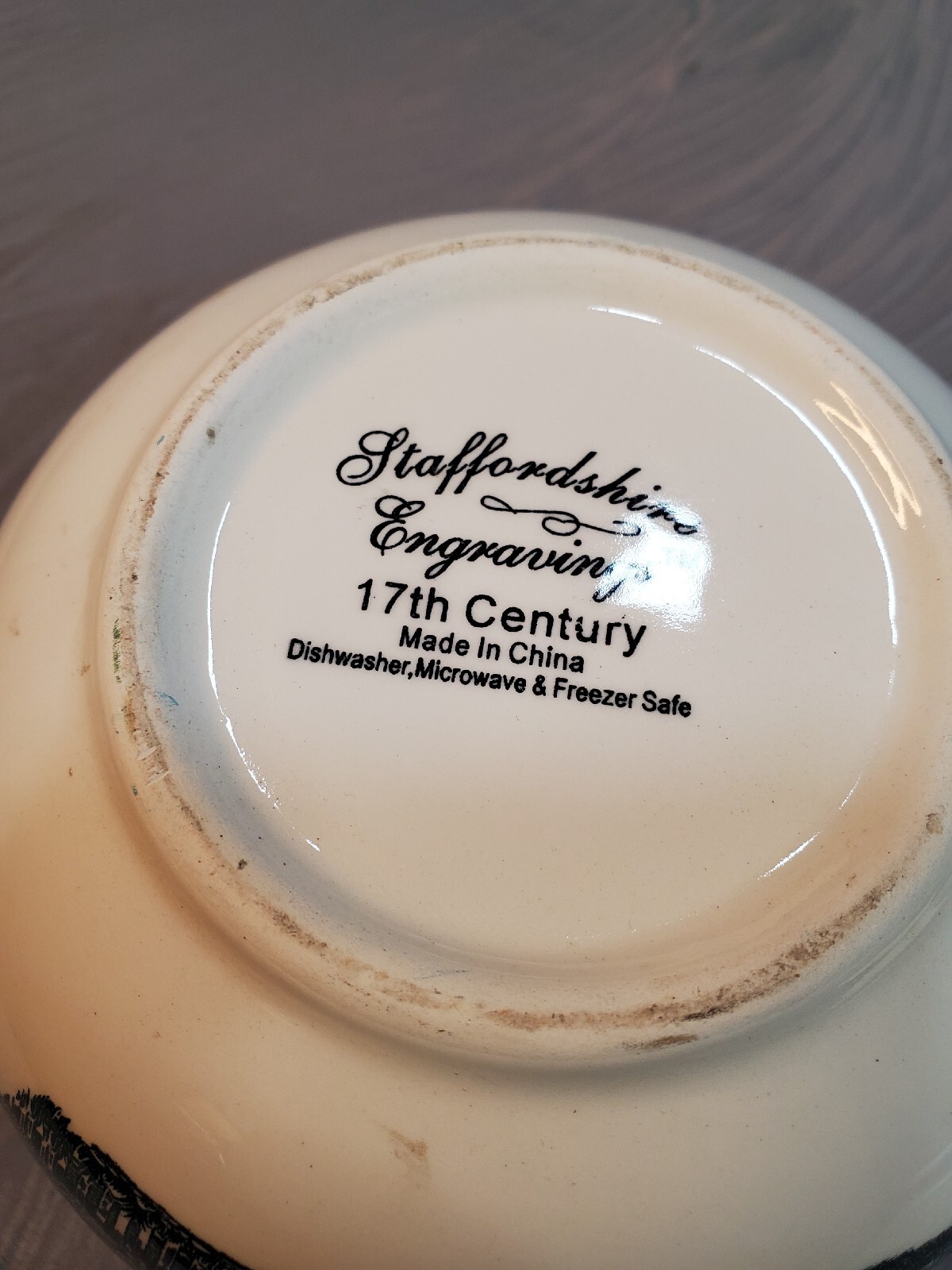 Staffordshire Engravings Teapot