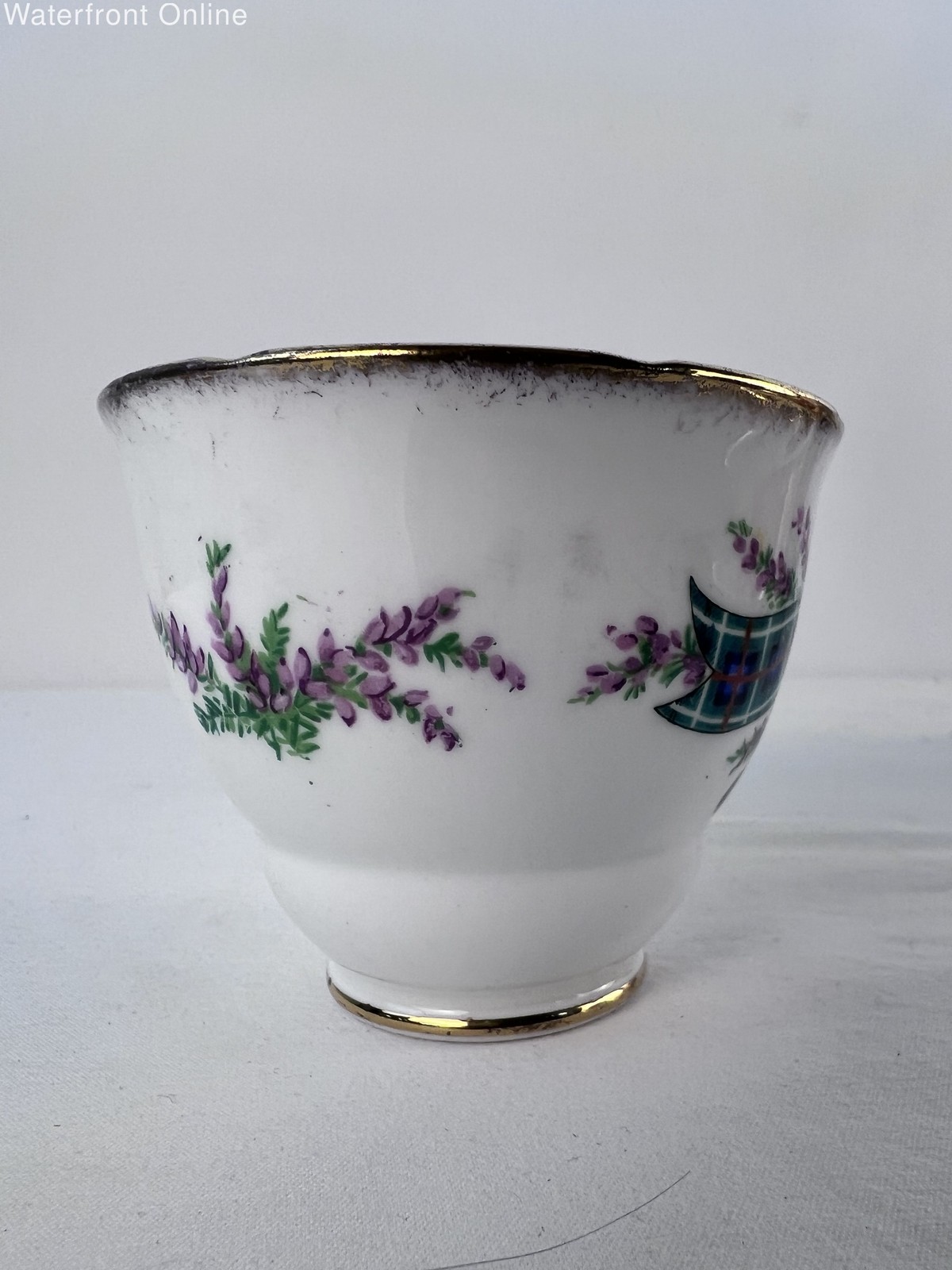 Royal Stafford Tartan Series MacKenzie Bone China Cup and Saucer Set of 2