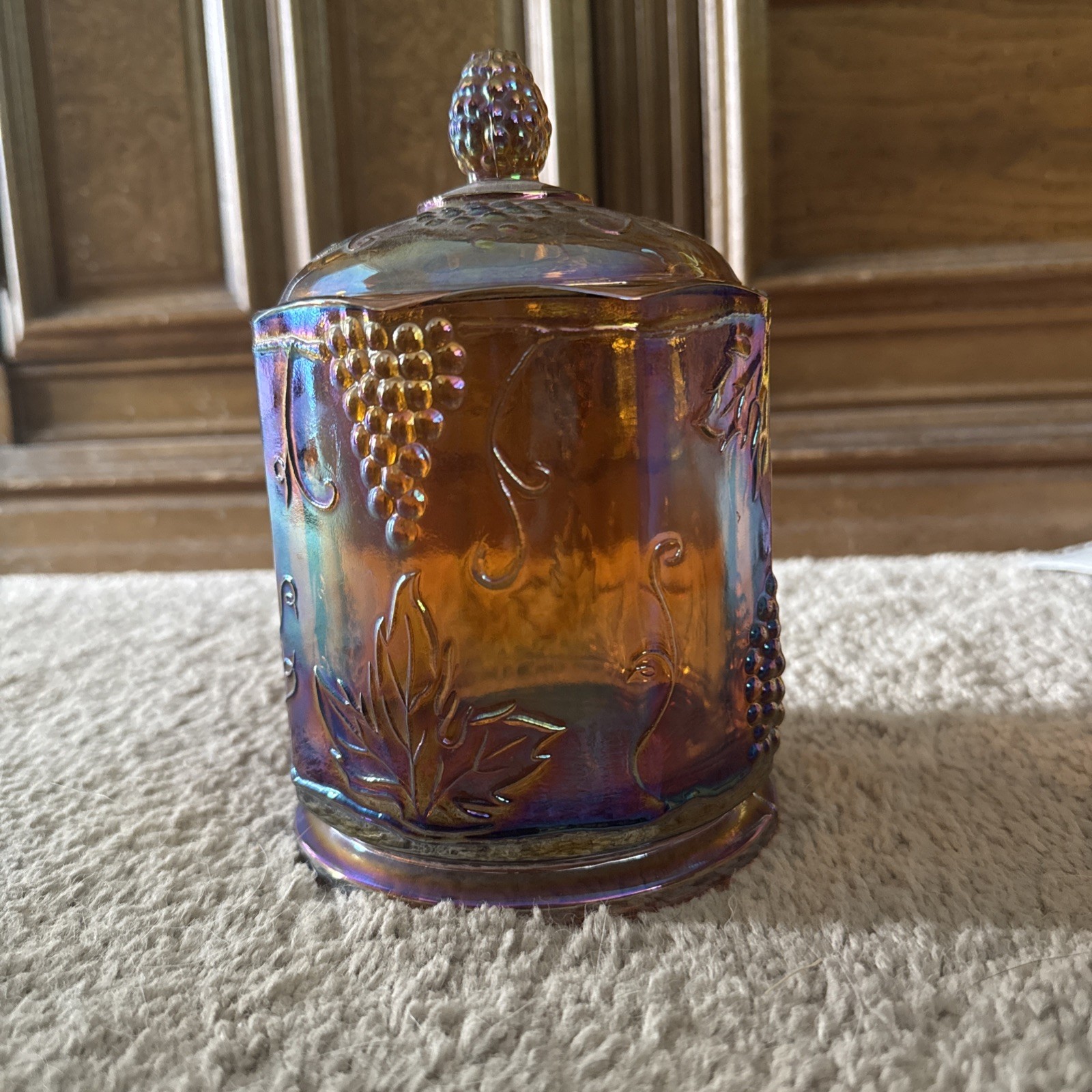 Vintage Indian Glass Company Carnival Glass