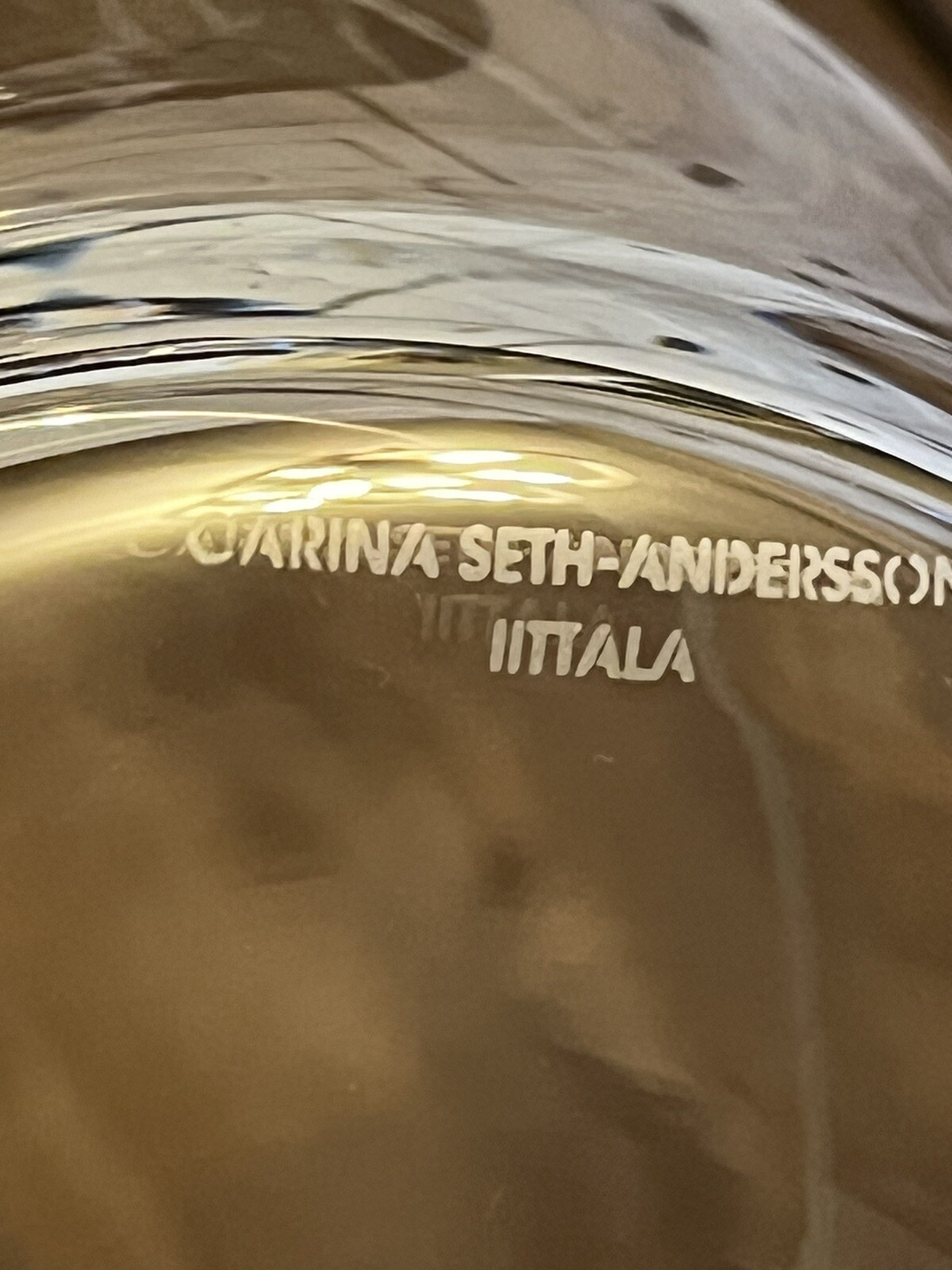 Iittala 3 Centerpiece Bowl Series Carina Seth-Andersson Glass 1998 Pick Up ONLY