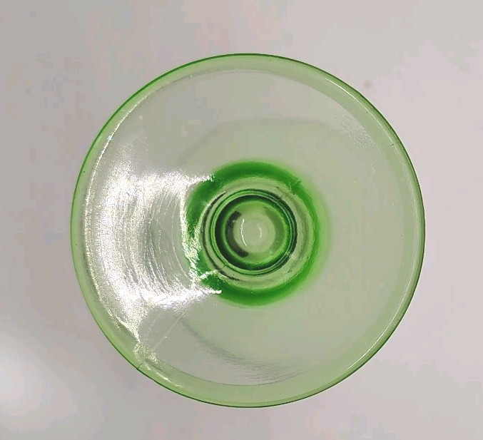 Depression Uranium Mixed Piece Glass Lot, 6 Pieces, UV Glow, VINTAGE