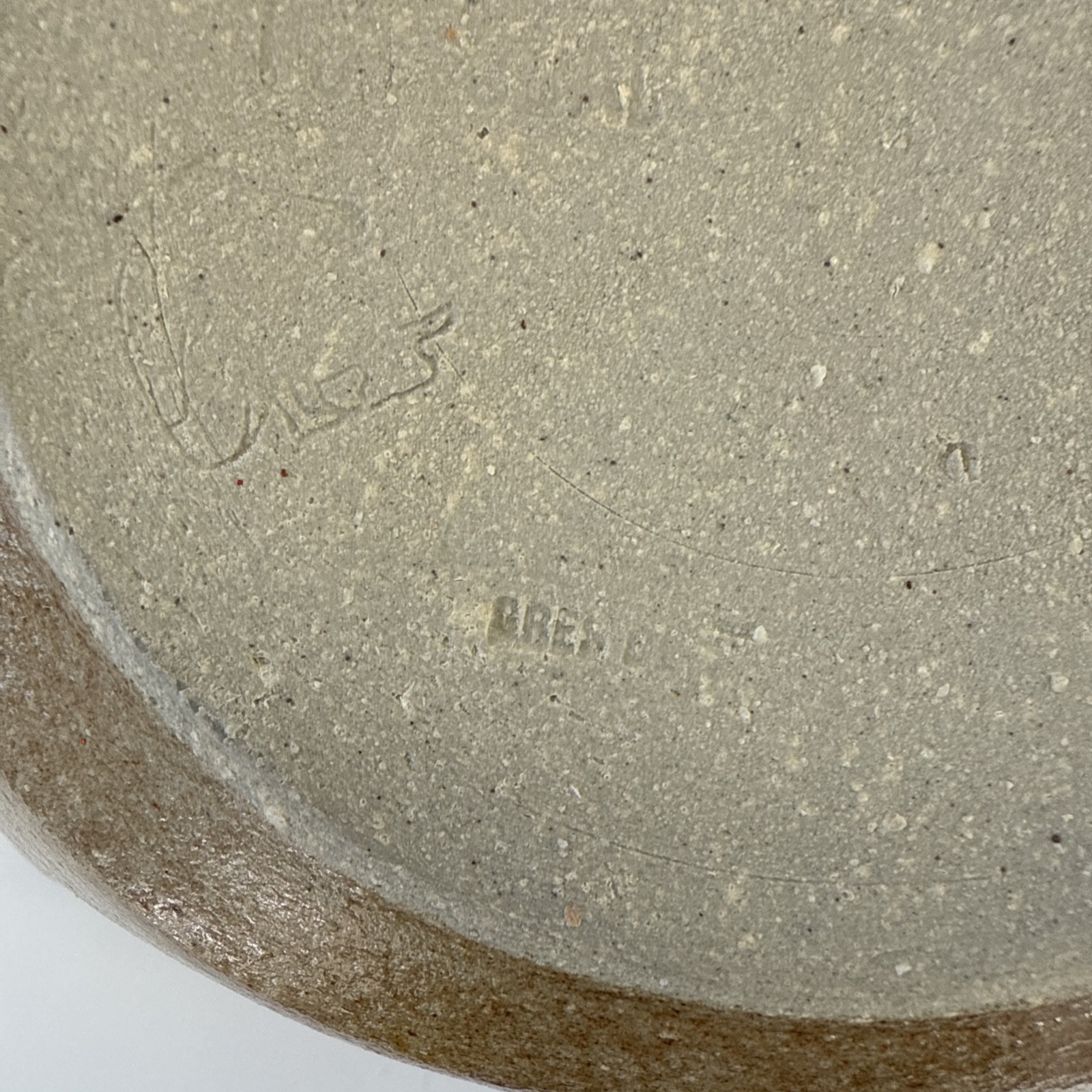 Hand Made In Portugal Stoneware Casserole Dish 7.5” x 5” GRES O Studio Pottery