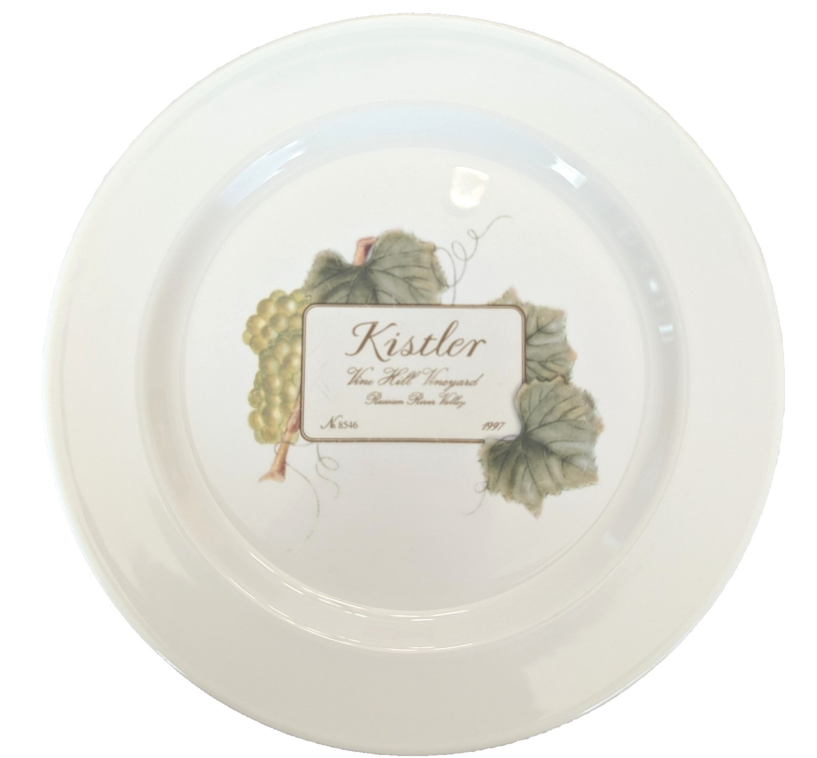 *5* Wedgwood Grand Gourmet Vintage Collection Wine Theme 10″ Dinner Plates 1999