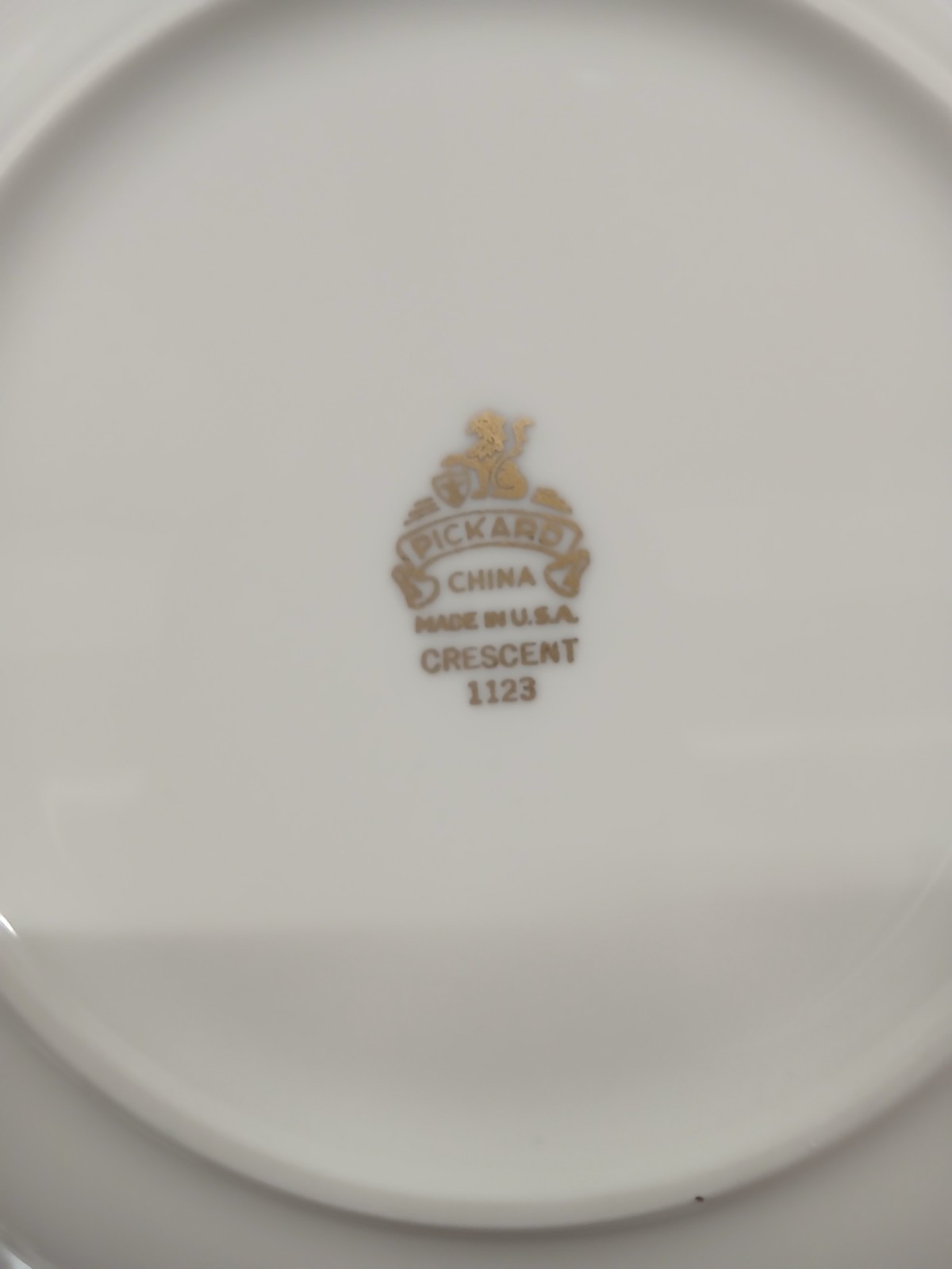Flawless 46 Piece Set Pickard Crescent Platinum 1123 Vintage China