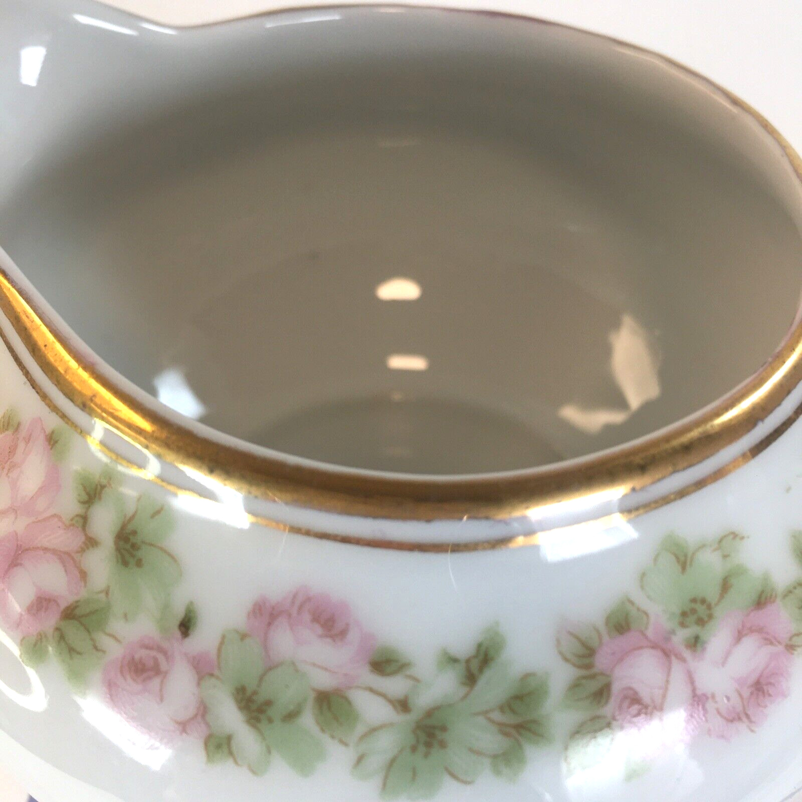 Bavaria Tirschenreuth Creamer Rosedale Pattern