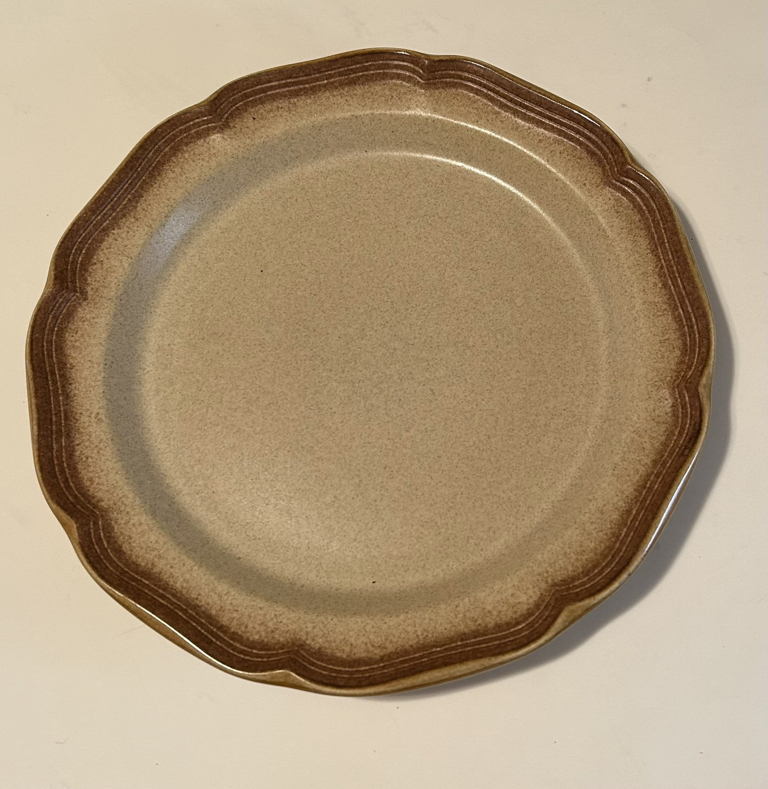 Mikasa Whole Wheat E8000 Serving Plate 12 1/2 Inches Wide