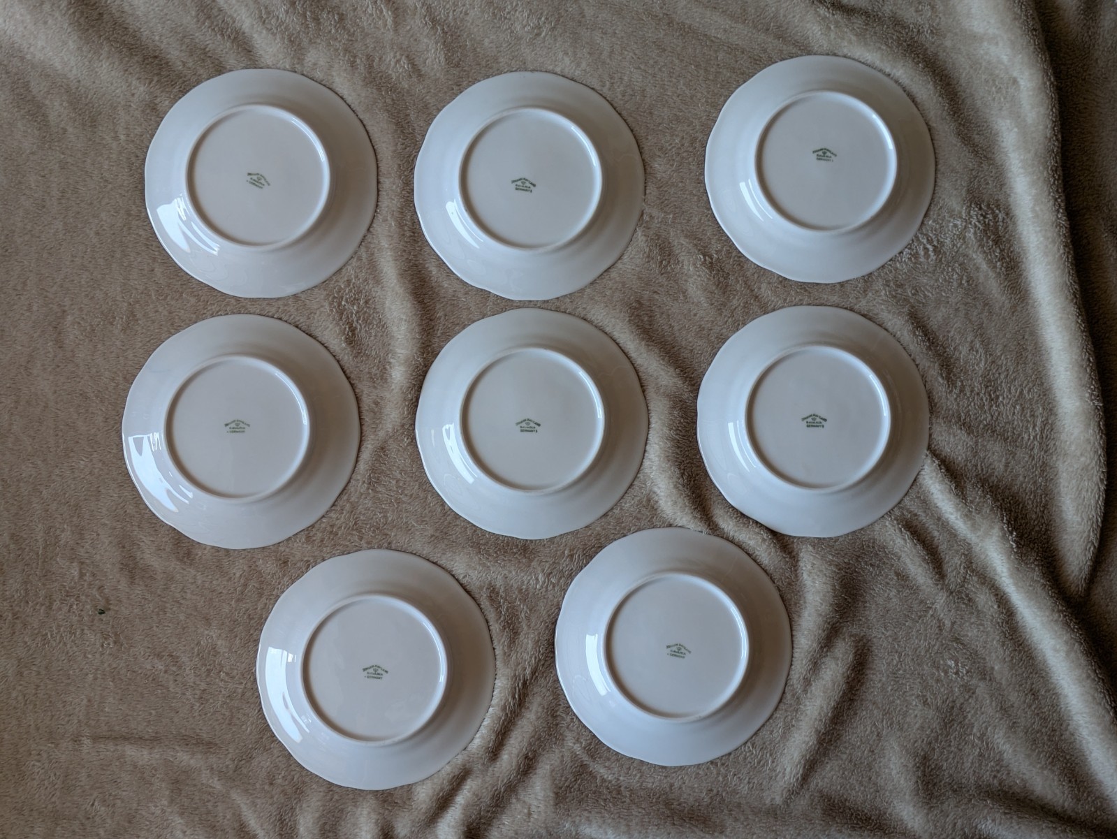Johann Haviland Bavaria Germany Blue Garland 6.25″ Bread Butter Plate set of 8