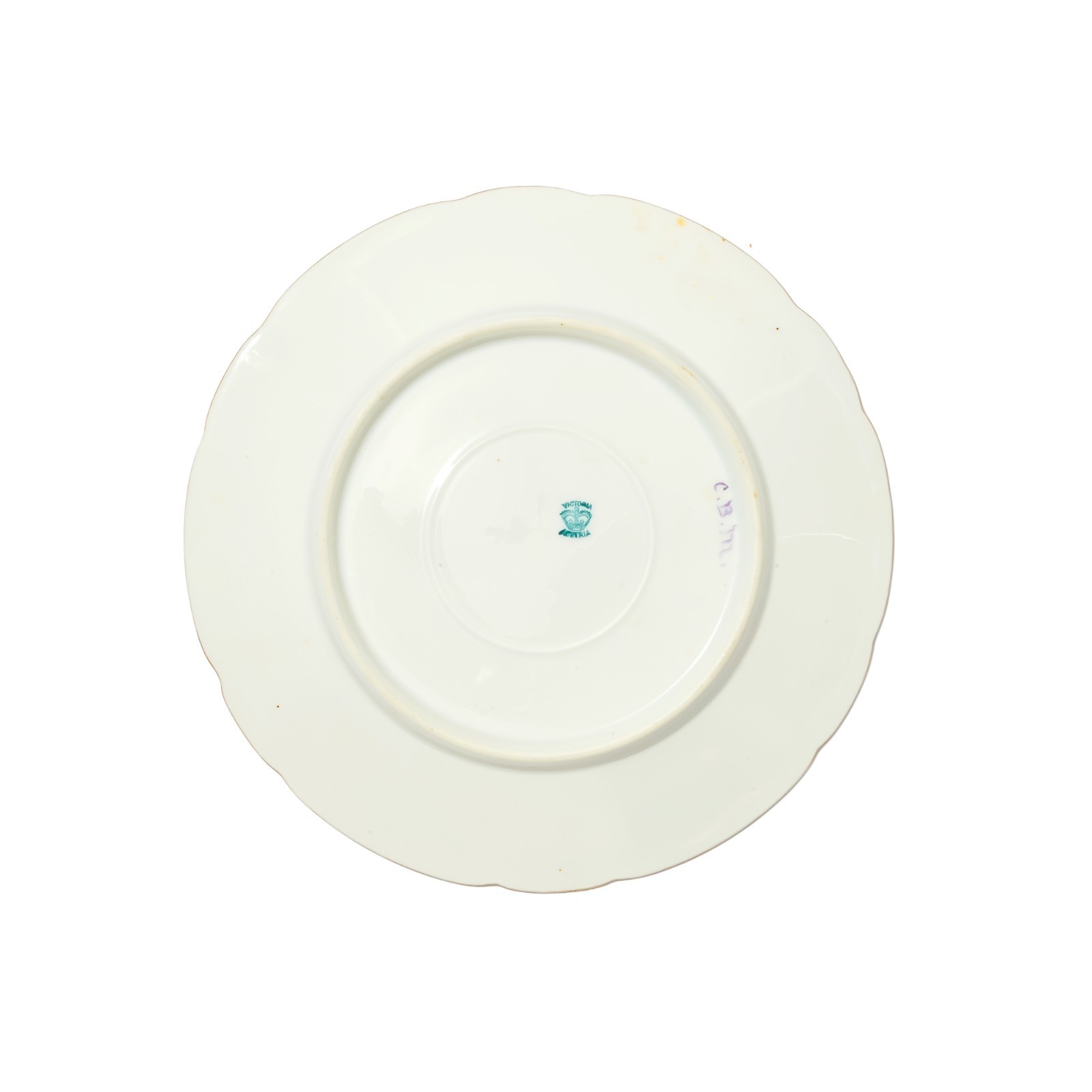 Plate with Violets