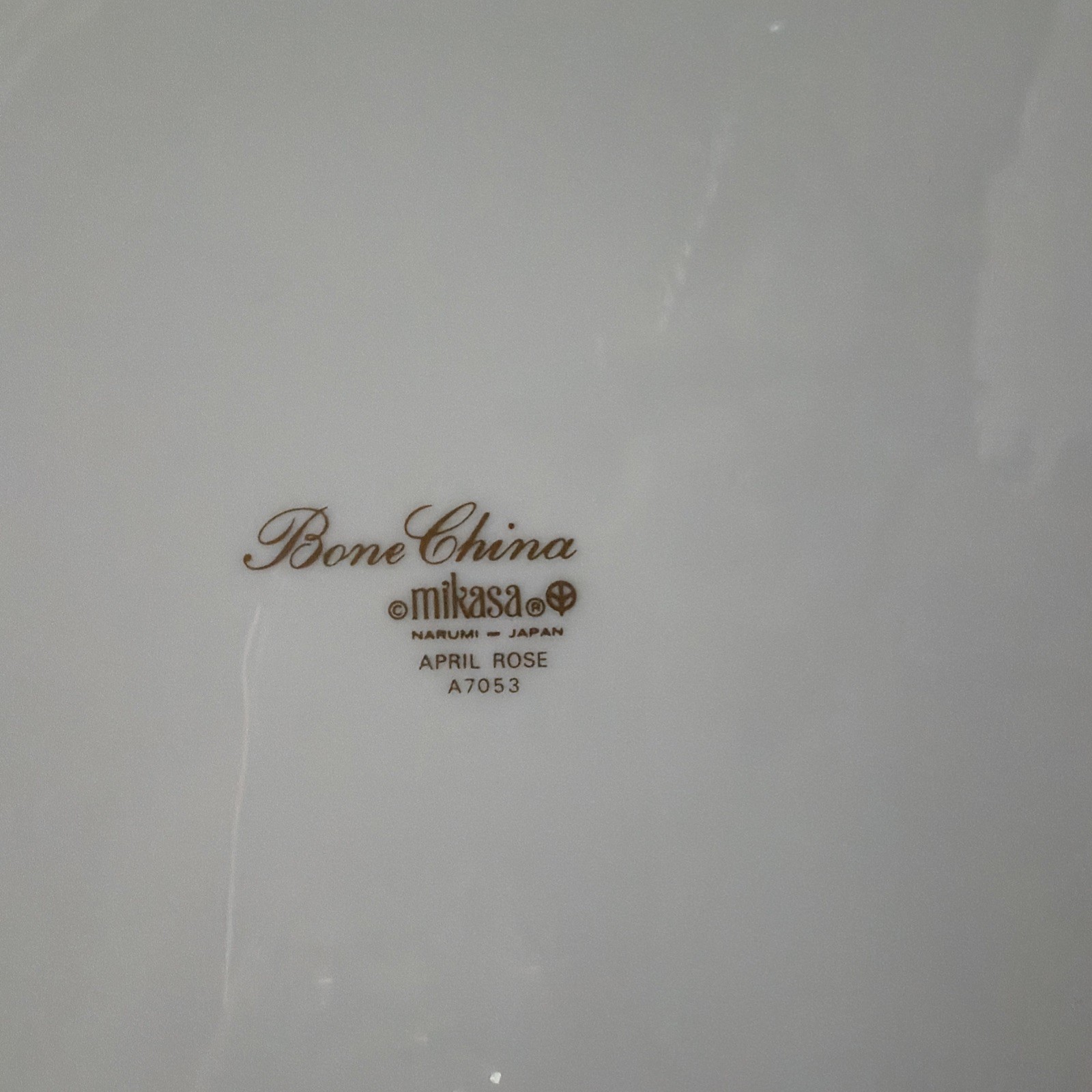 Mikasa APRIL ROSE Serving Platter Bone China 15 x 10 Embossed A7053