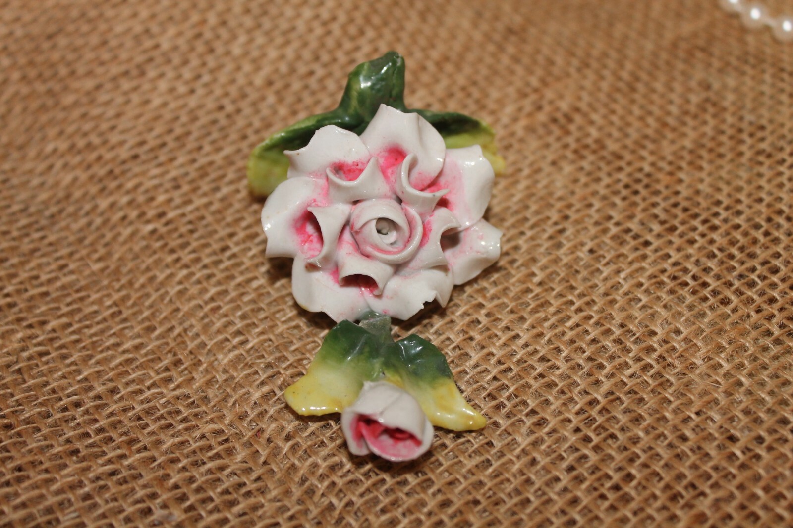 **CLEARANCE** Vintage Ceramic Flower – Made in Germany