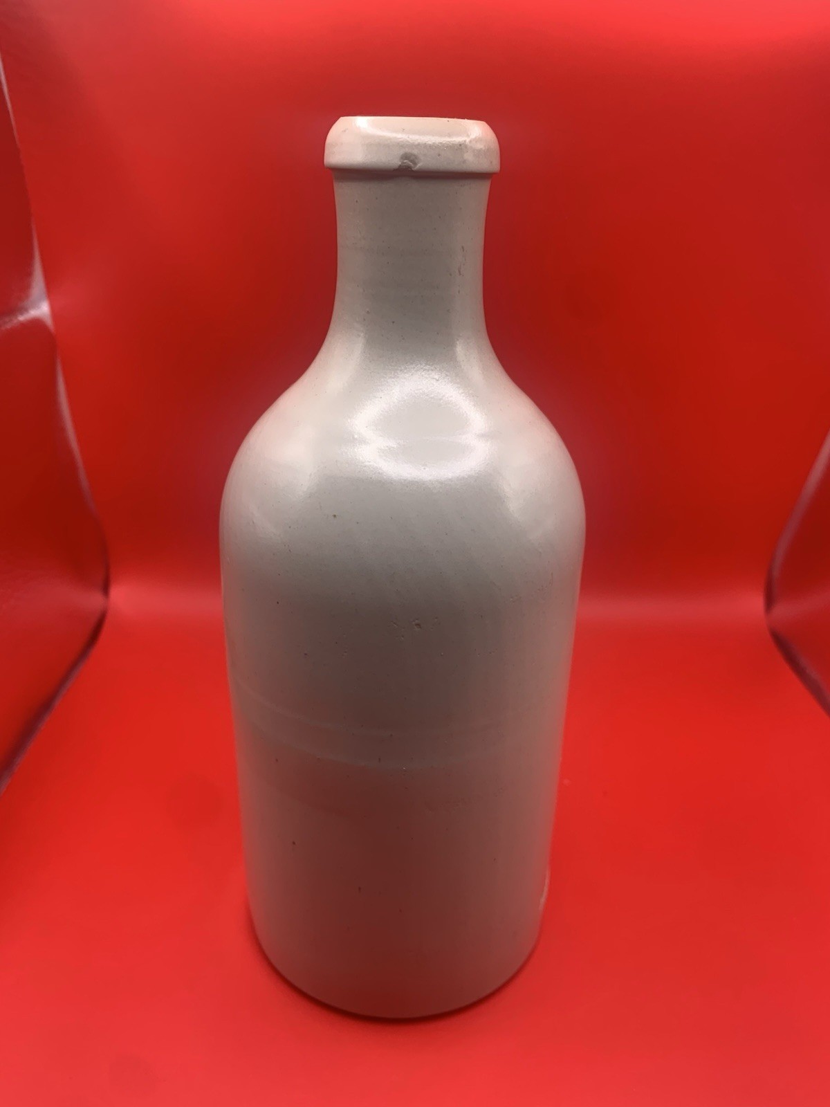 VTG Polish MKM 0.5L Stoneware Bottle Jug Glazed Ceramic Rustic Decor