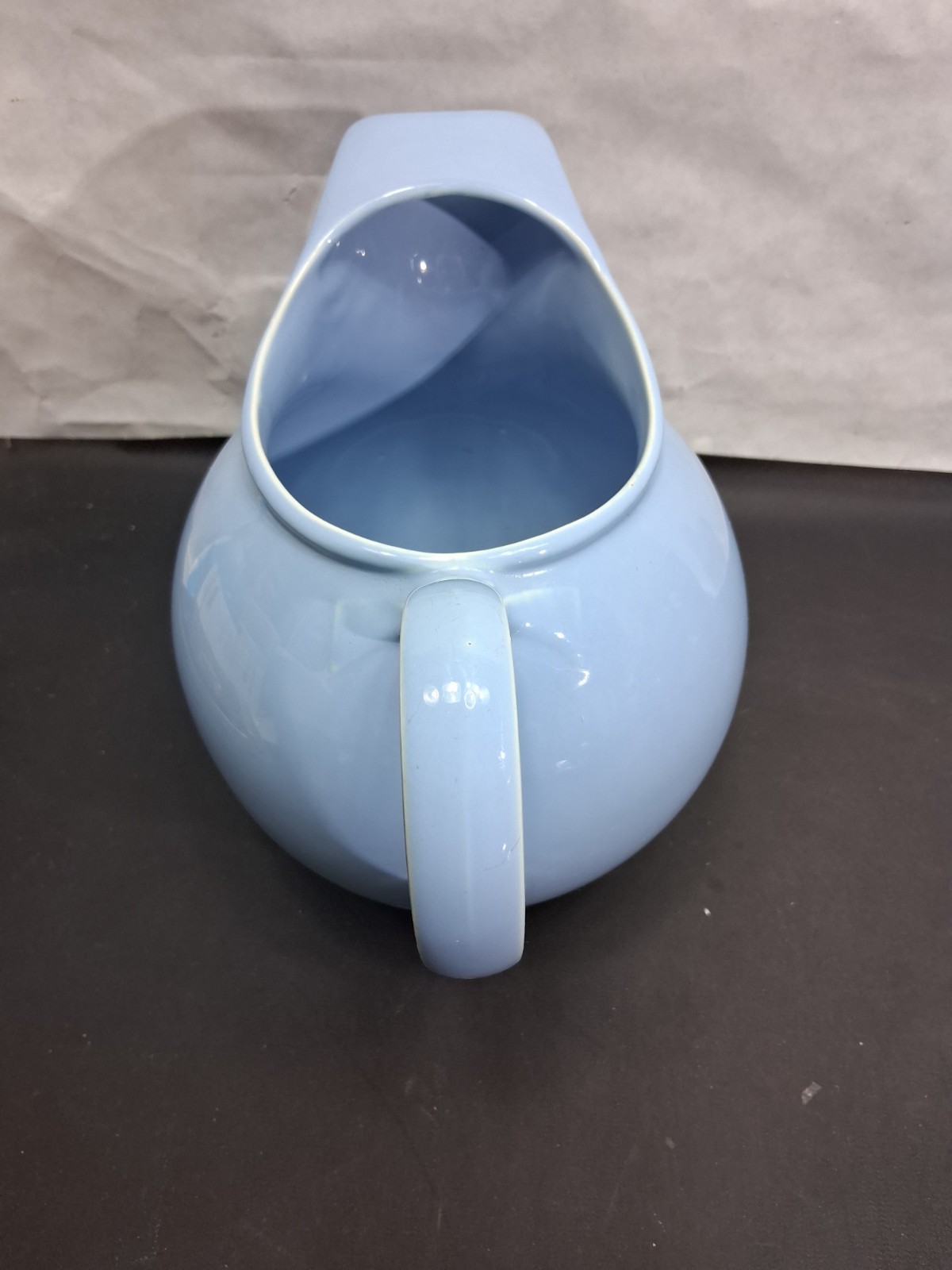 LuRay Pastels Windsor Blue Pitcher Water Jug Taylor Smith Taylor TS&T