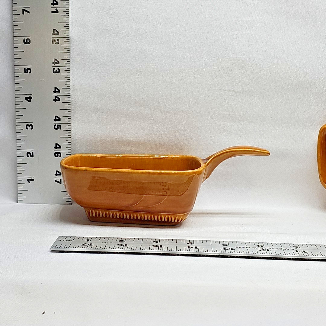 Franciscan BROWN WHEAT PATTERN Creamer and Sugar w/Lid & 2 Scoops CALIFORNIA