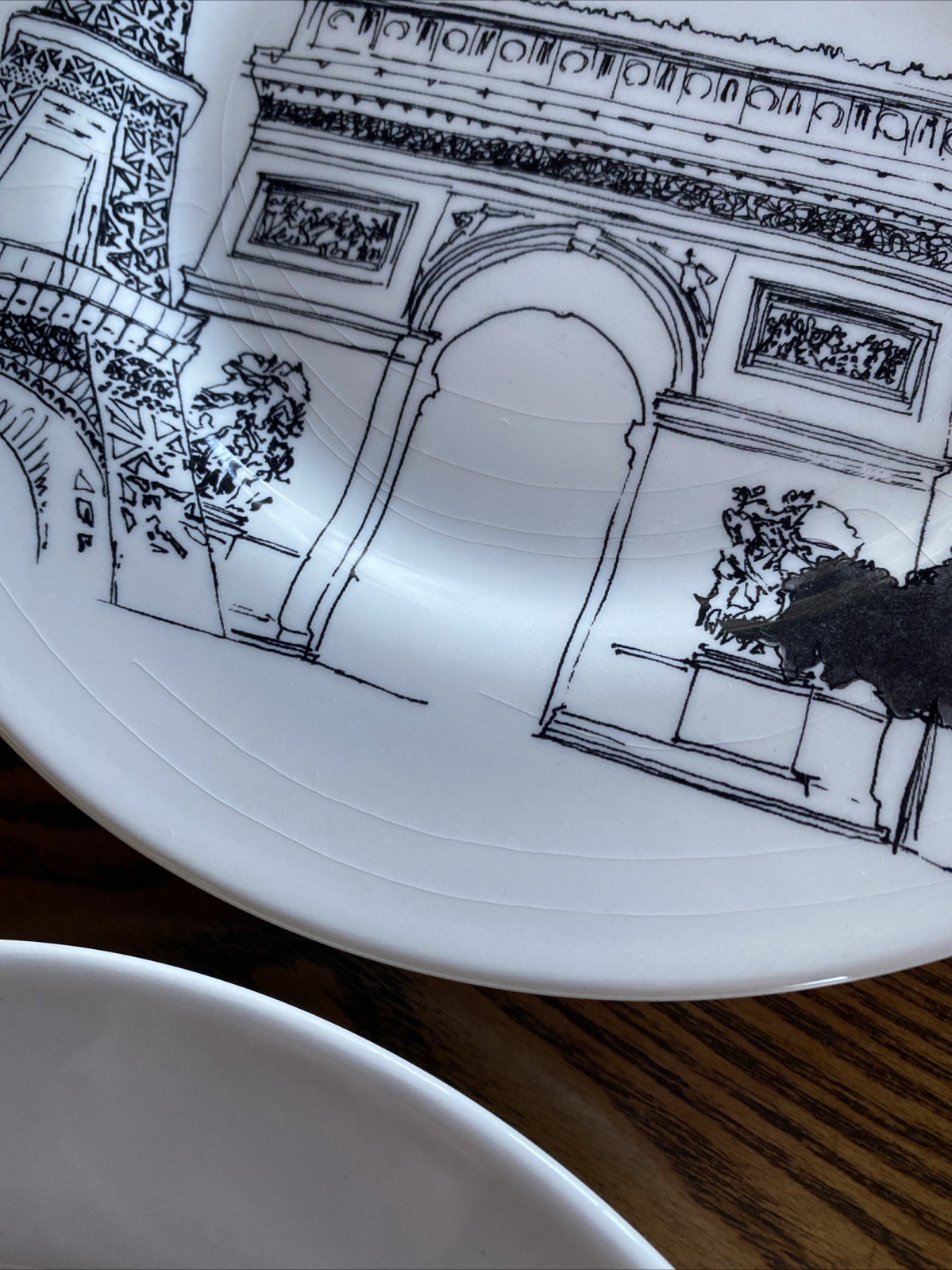 10 Royal Stafford Paris City Scene 8 1/2” Plates