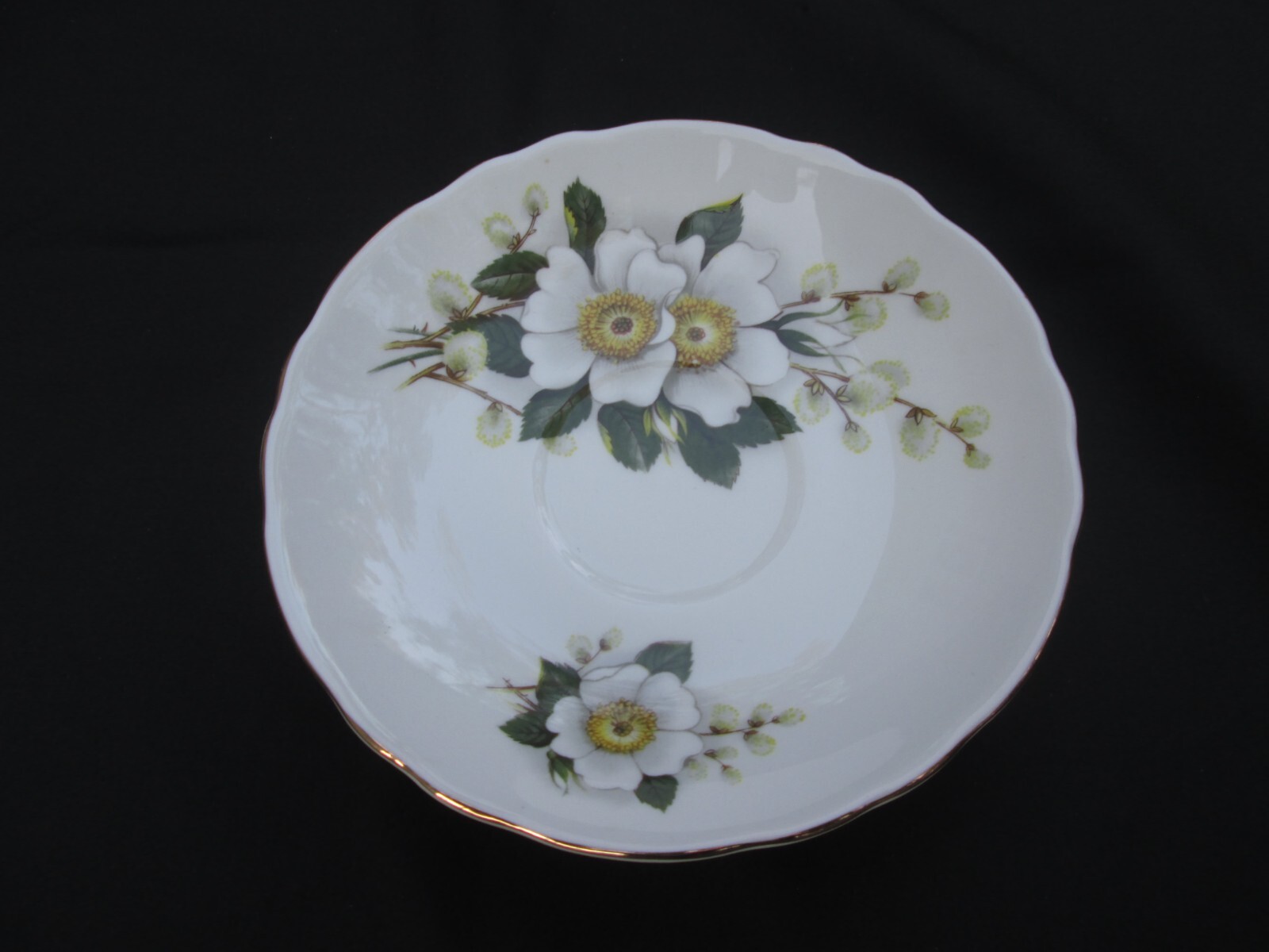 Tea Cup And Saucer, Fine Bone China, Crown Staffordshire England