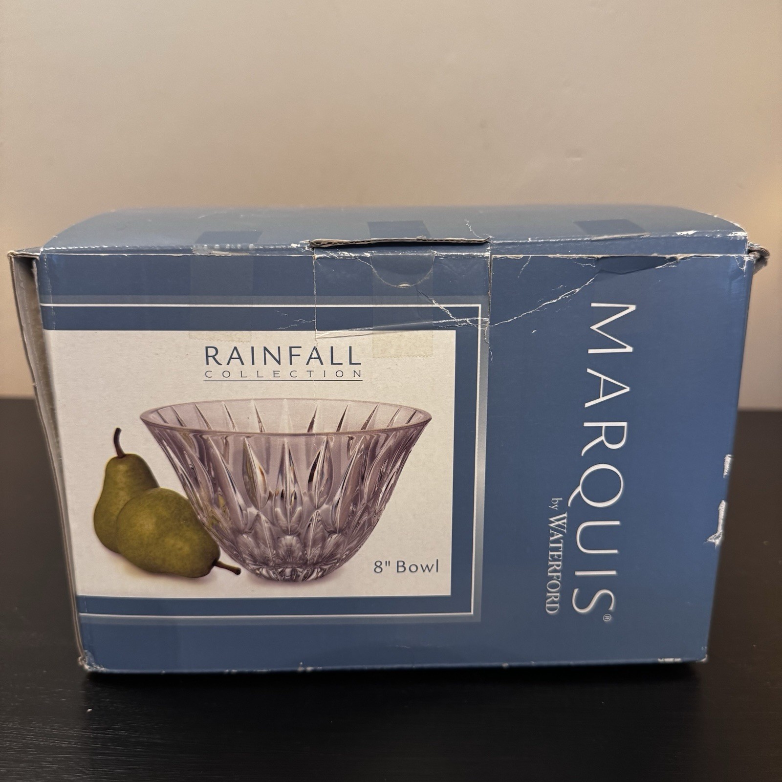 Waterford Marquis QUADRATA 7.5″ Cut Crystal Bowl w/ Box (Wrong Box)