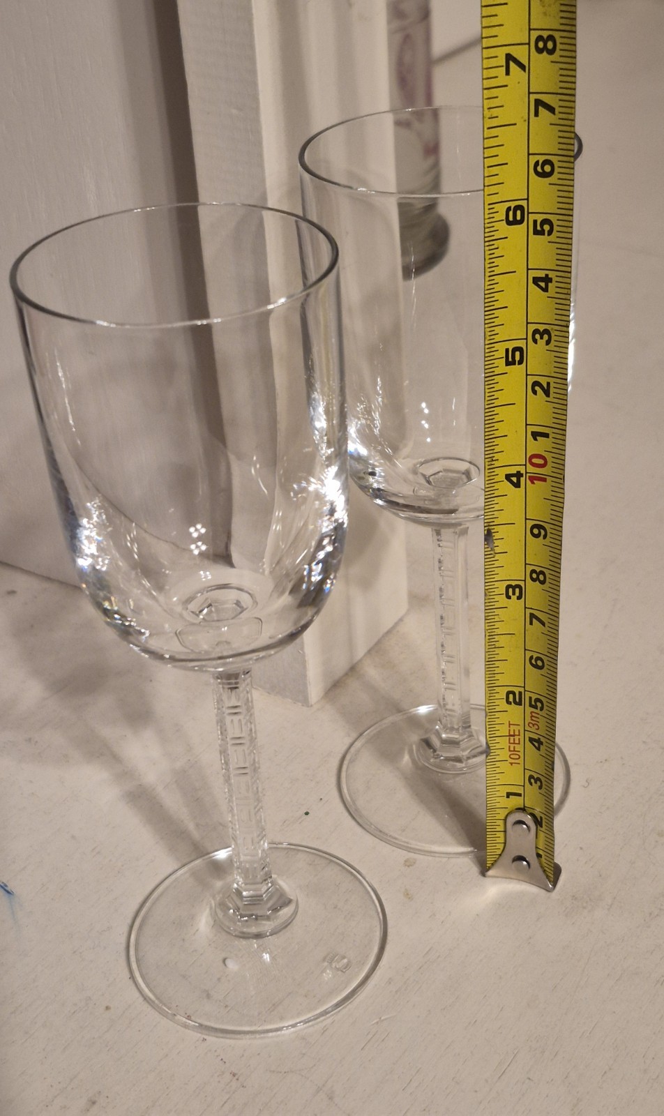 Set Of 2 Spiegelau Galeria #609 Stem Crystal Clear Cordial Liquer Port Glasses