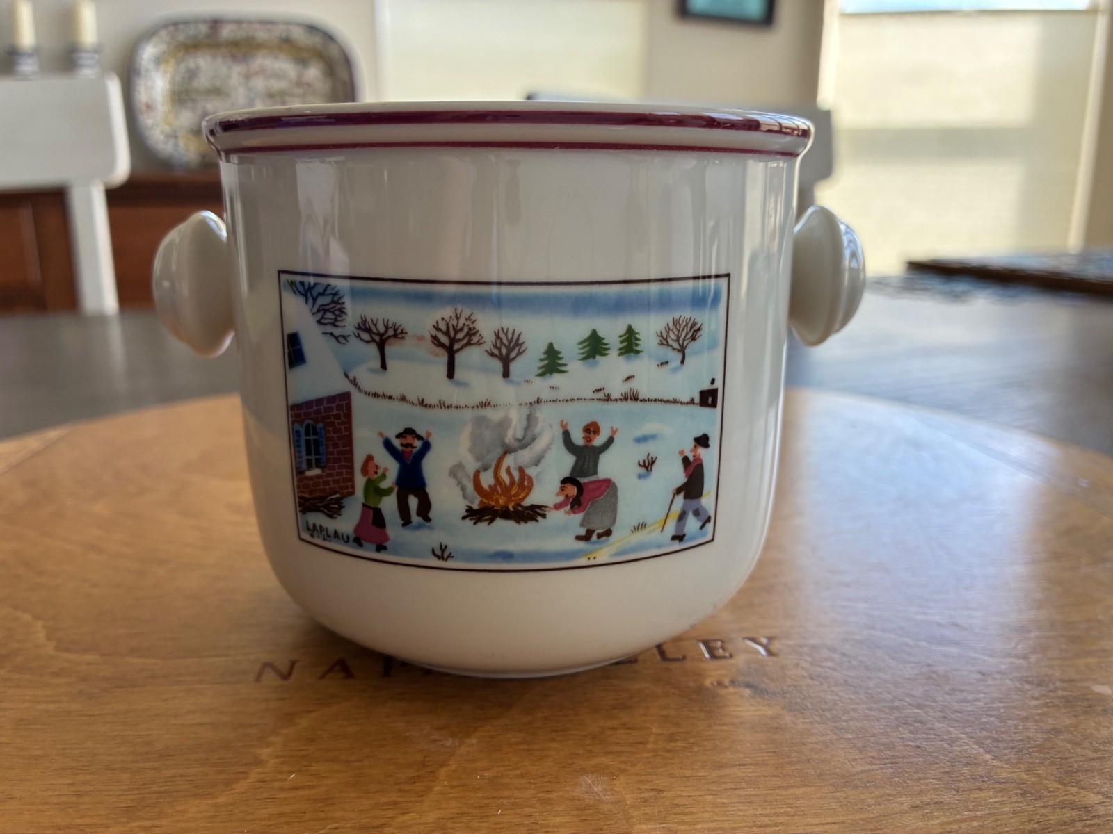 Villeroy & Boch Naif Christmas Cachepot 3 5/8″