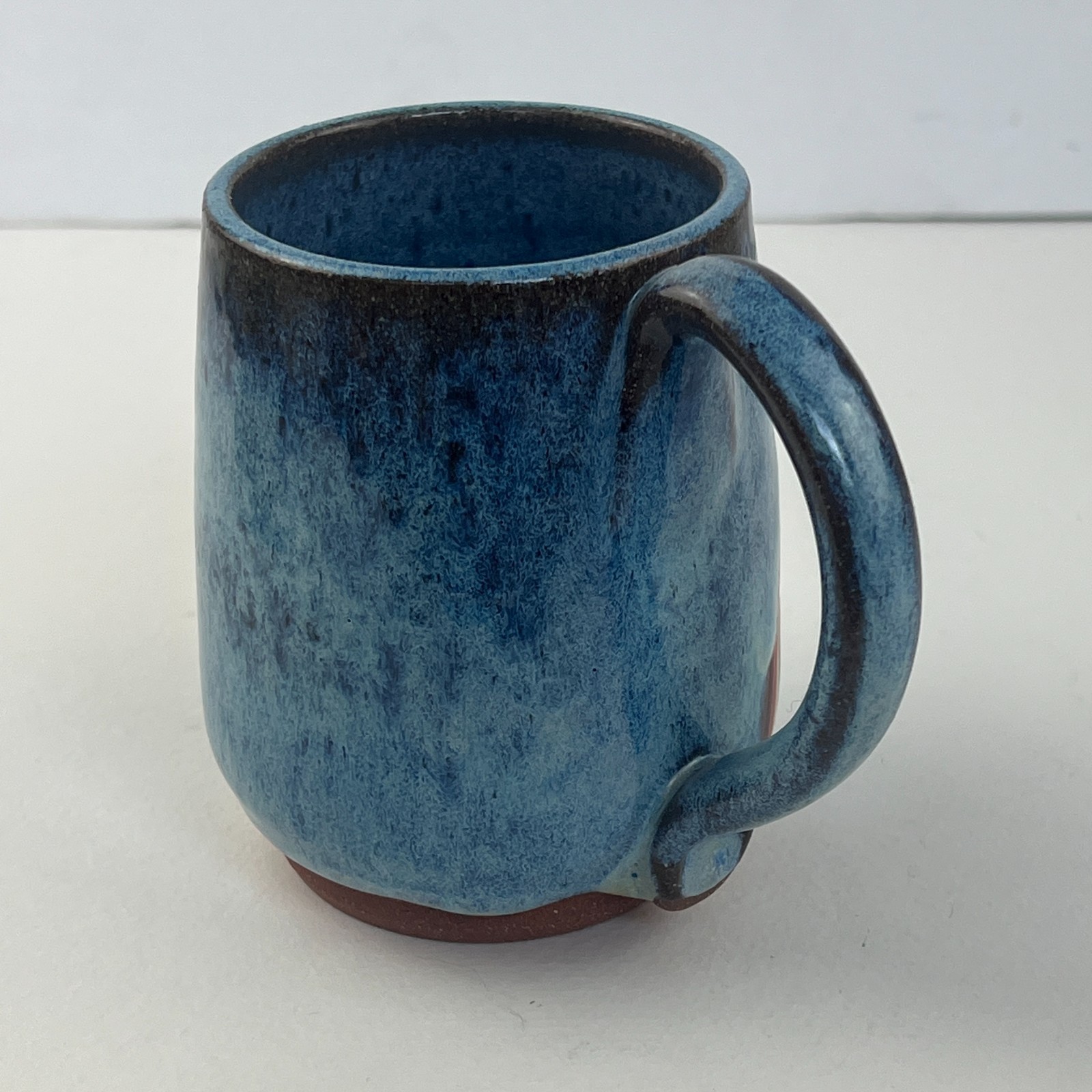 Chloe Treu Studio Pottery Mug Rainbow Cup Artisan Handmade Rainy Day Art Ceramic