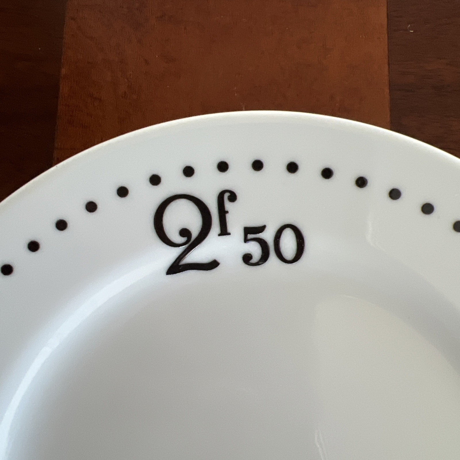 MARKETPLACE BISTRO DINNERWARE 4 PIECE PLACESETTING MENU DESIGN