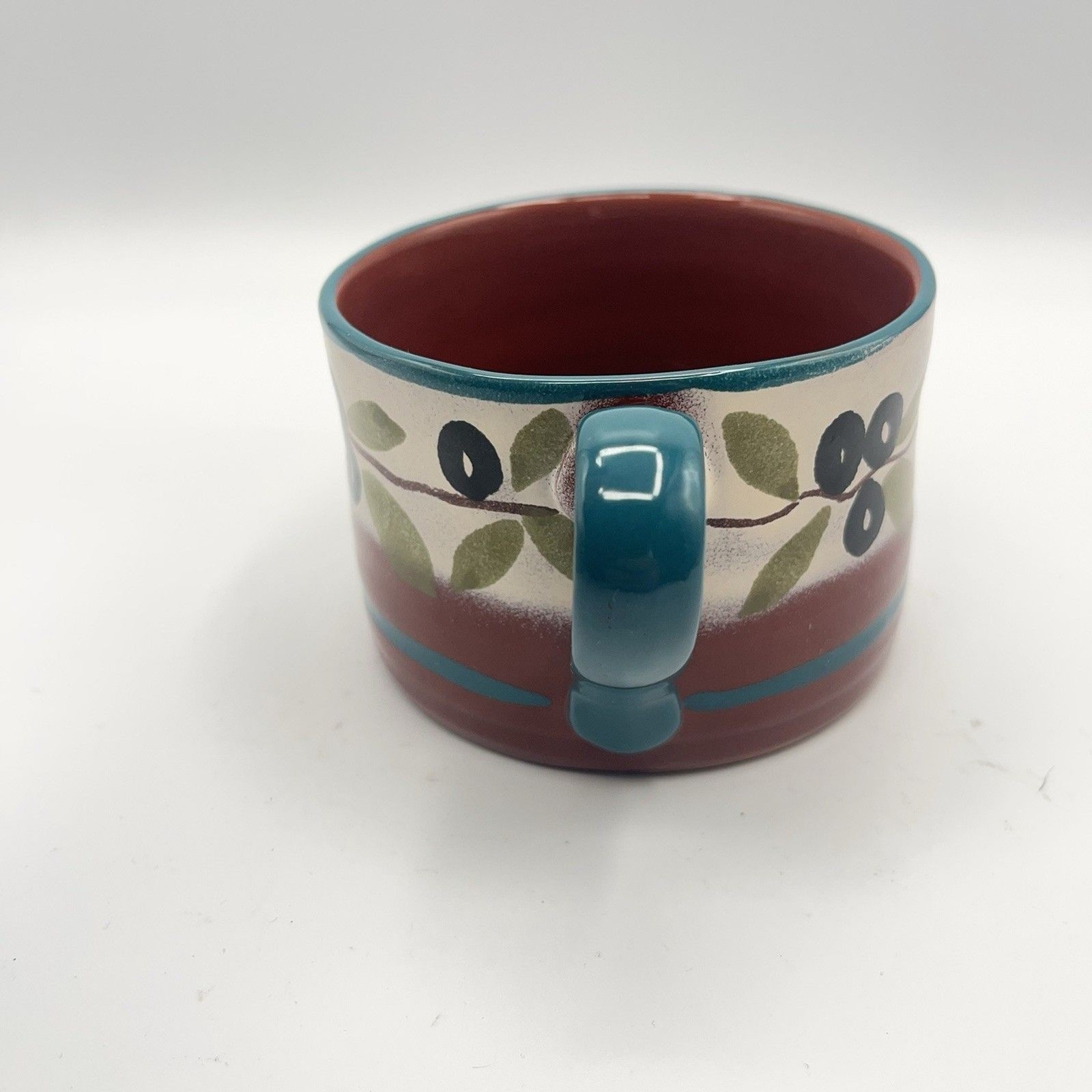 Handpainted Studio Art Mug – Olives