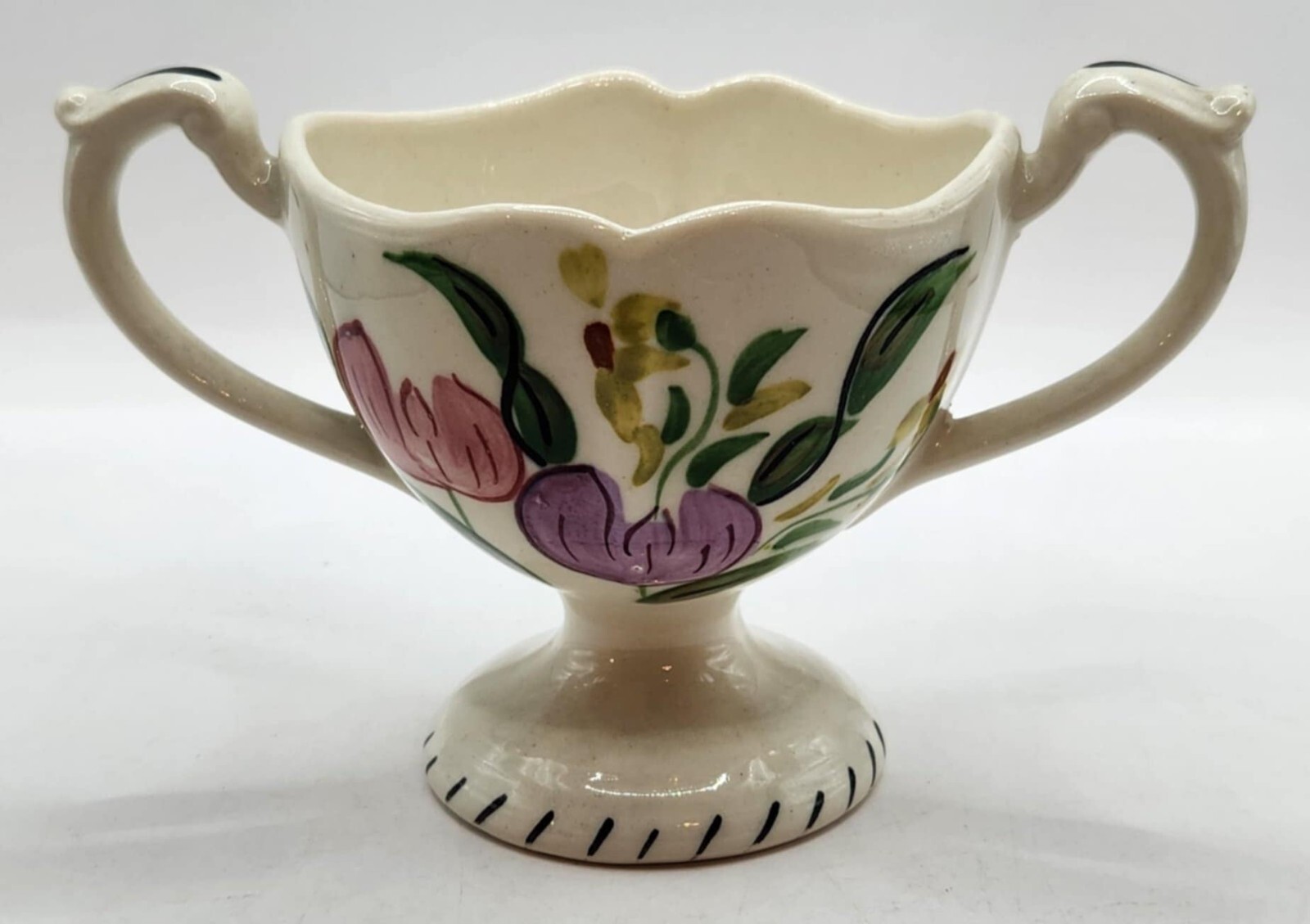 Vintage Blue Ridge China Easter Parade Creamer & Sugar Bowl