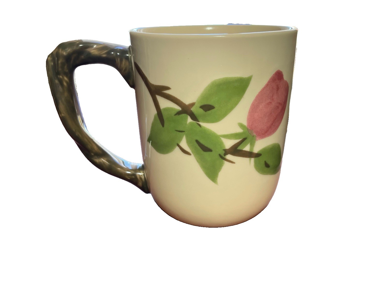 Franciscan Desert Rose Set of 4 Grand Mugs Twisted Vine Handle