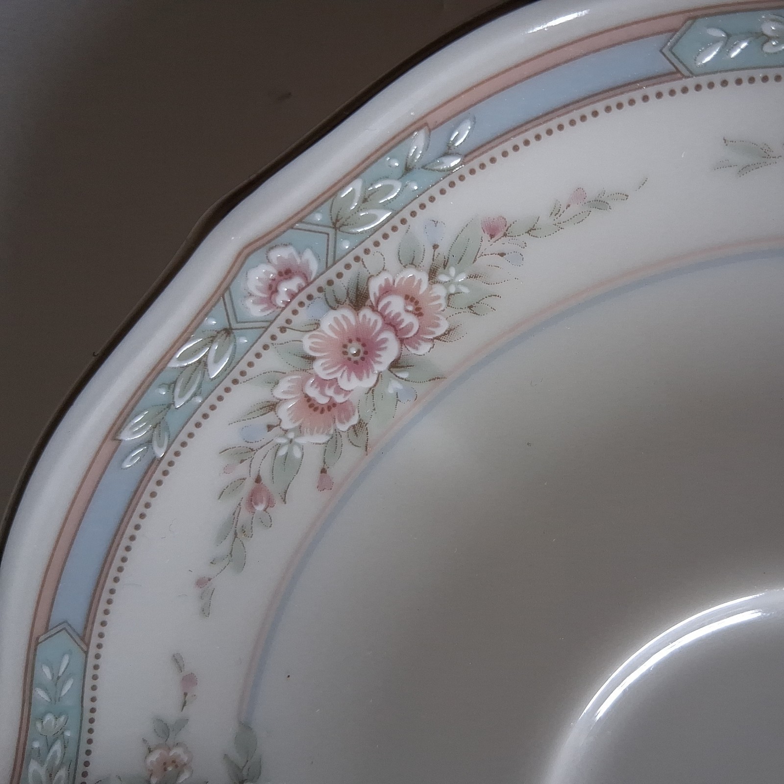 Noritake Ivory China Rothschild 7293 6″ Saucer Made in Japan 1 / One Vintage