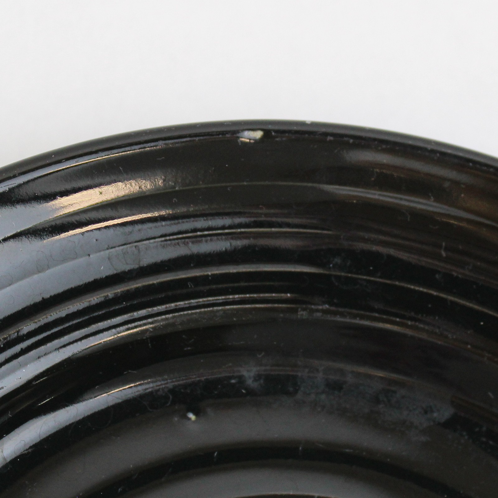Set of 4 CAC China Tango-Pattern Black Bread Plates 7.5″ Durable China