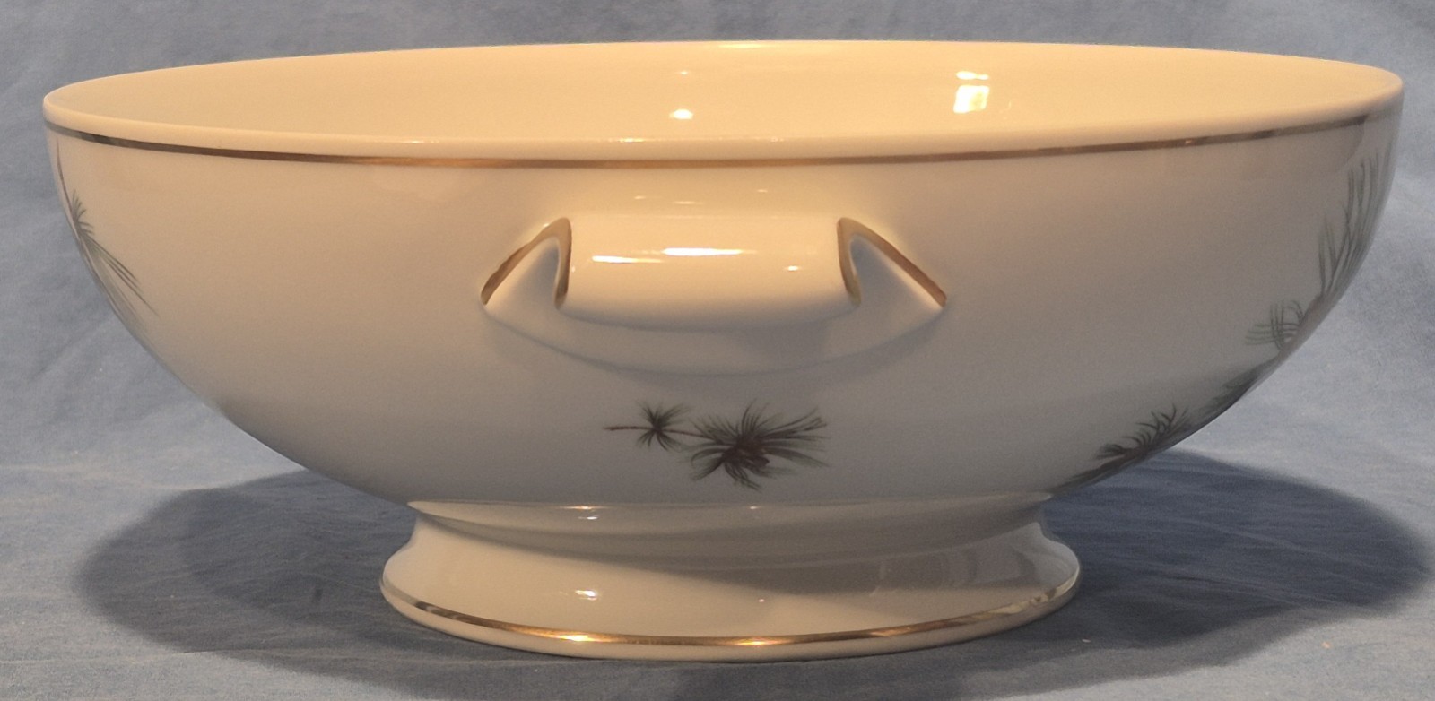 Rosenthal Aida PINE NEEDLE 9″ Round Vegetable Bowl w/ Lid, Germany EUC