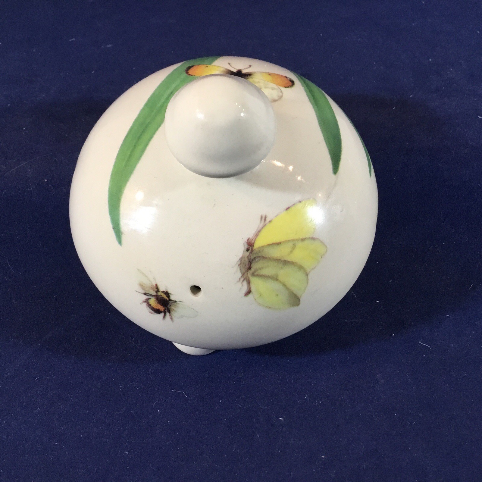 SPODE Porcelain ‘Floral Haven’ COFFEE or TEA POT w Butterflies Bees Model S3767