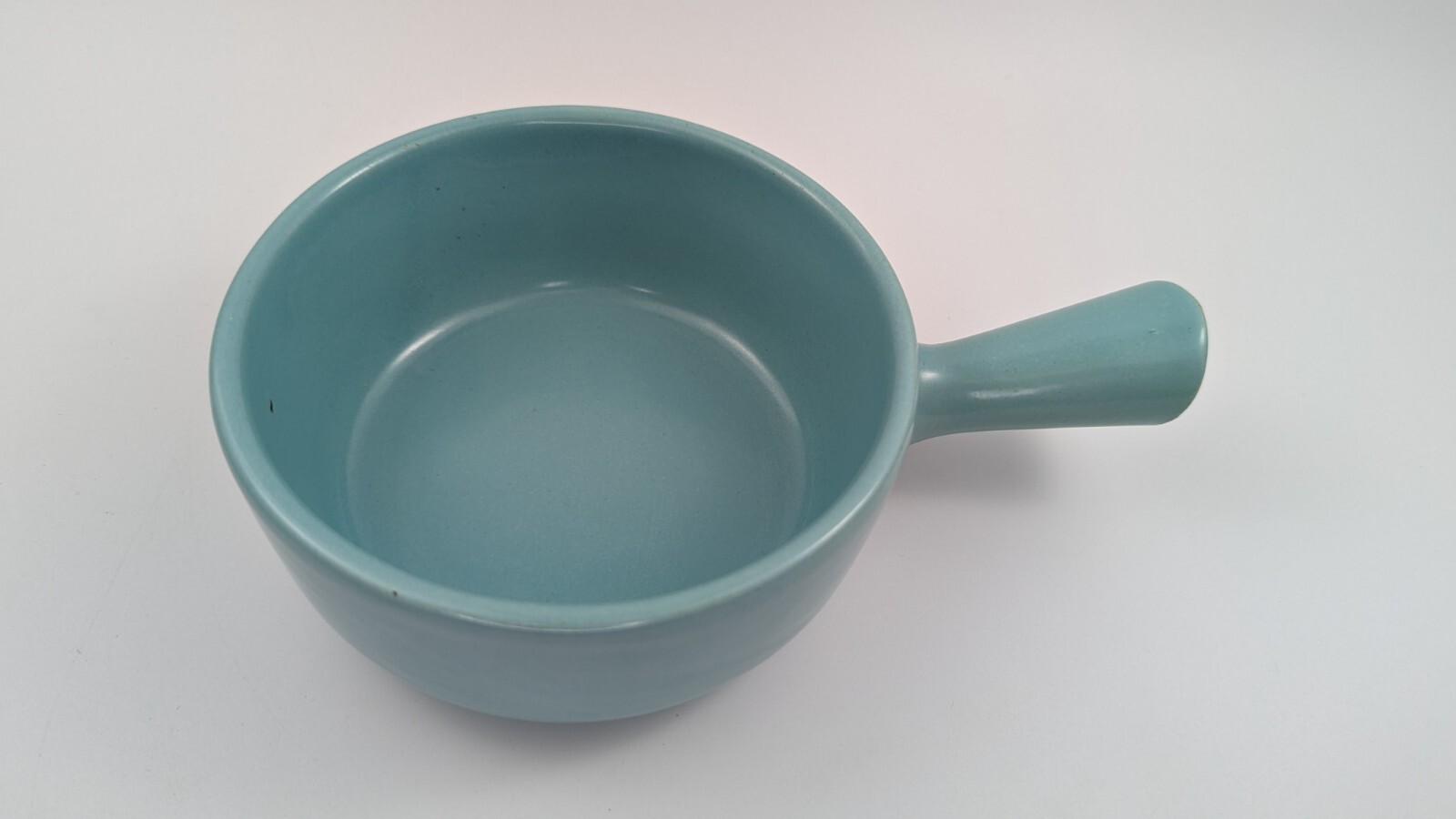 3 Piece Set – Mid Century Modern La Solana Art Pottery Blue Medium Casserole MCM