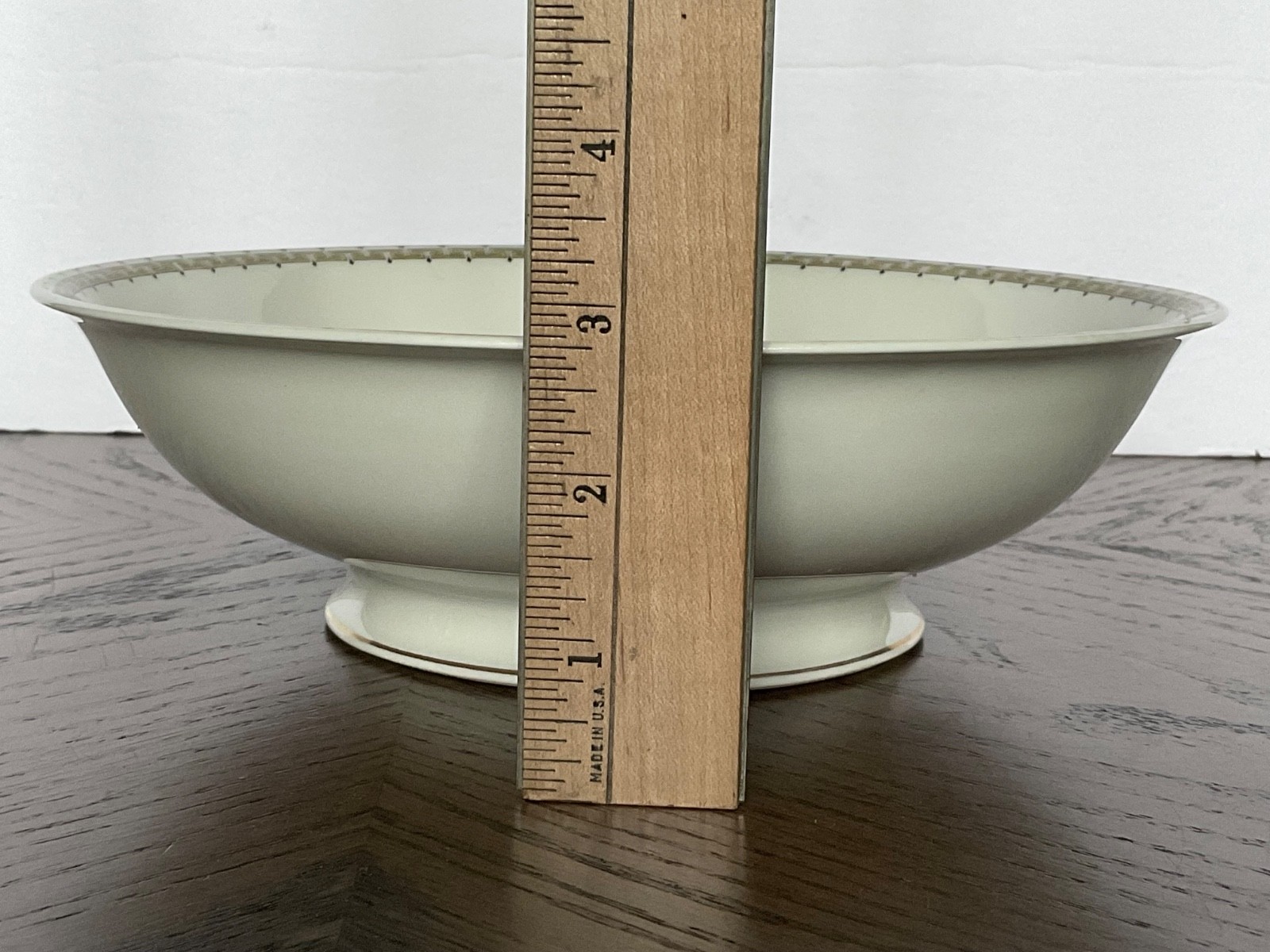 Haviland Albany Round Vegetable Bowl 9 1/8″ Greek Key