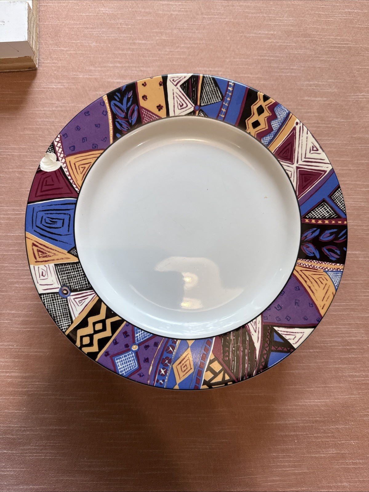 Sakura Masquerade Salad Plate Made In Indonesia 1992