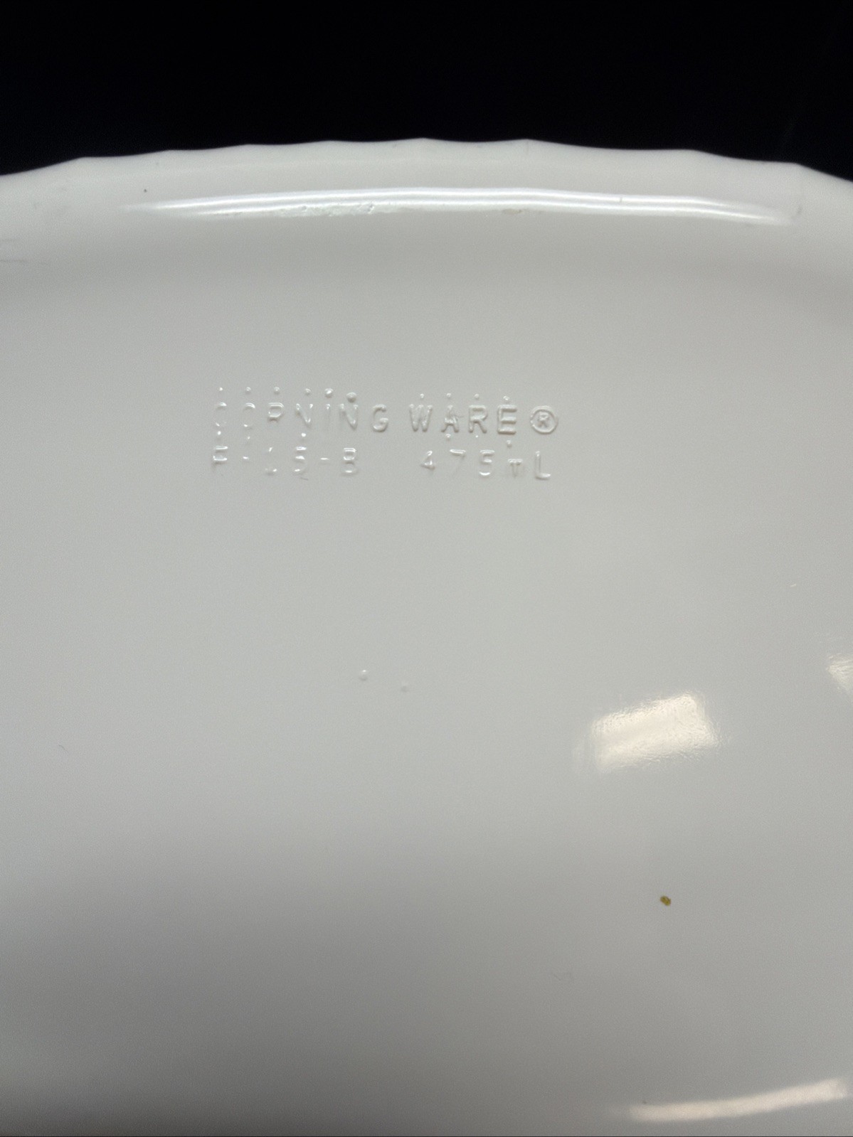 SET OF 4–Corning Ware Small Casserole Dish Bowl White Oval F-15-B 475 ml 15 oz