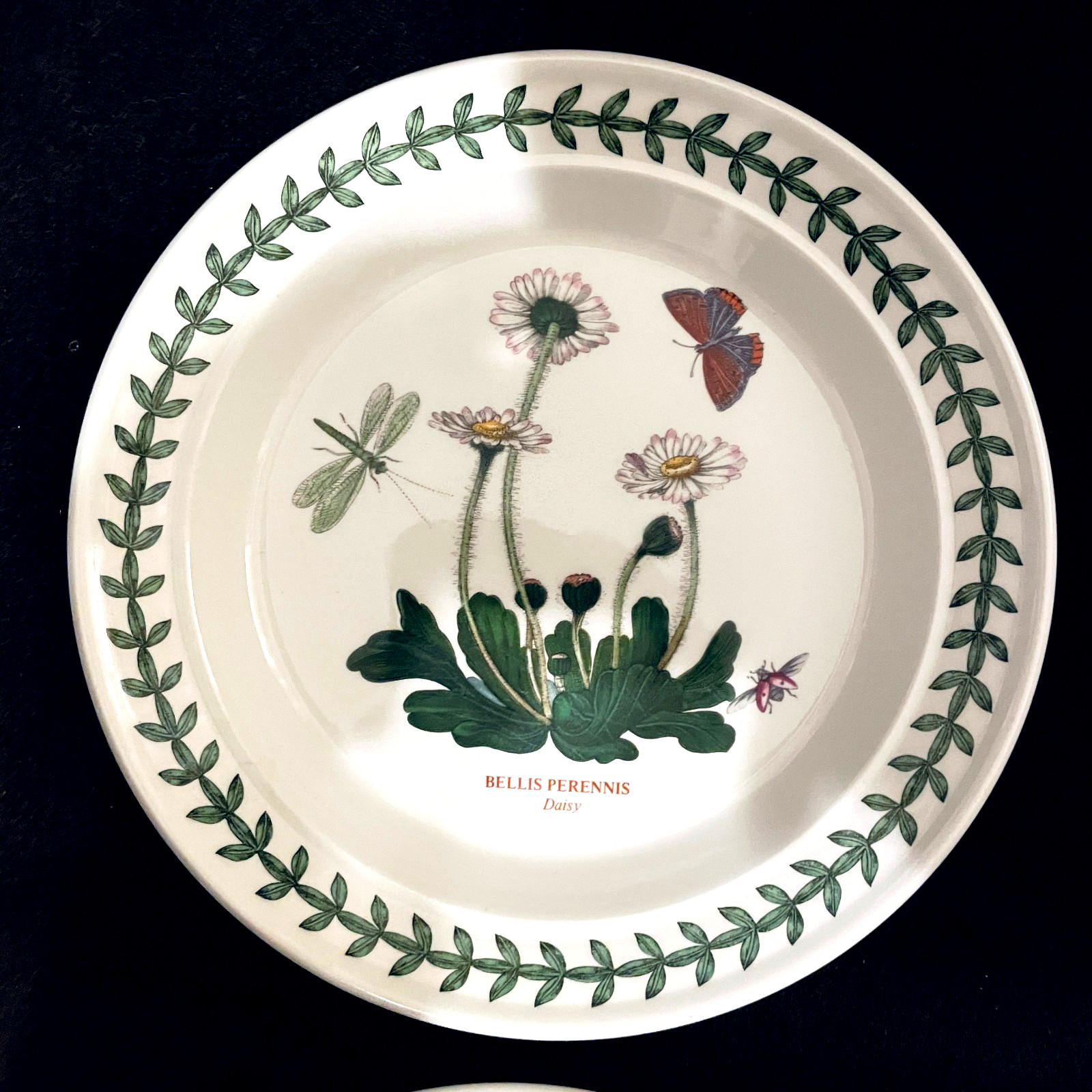 4 Botanic Garden by Portmeirion Bread / Dessert Plates – 7 1/4″ Mint Condition