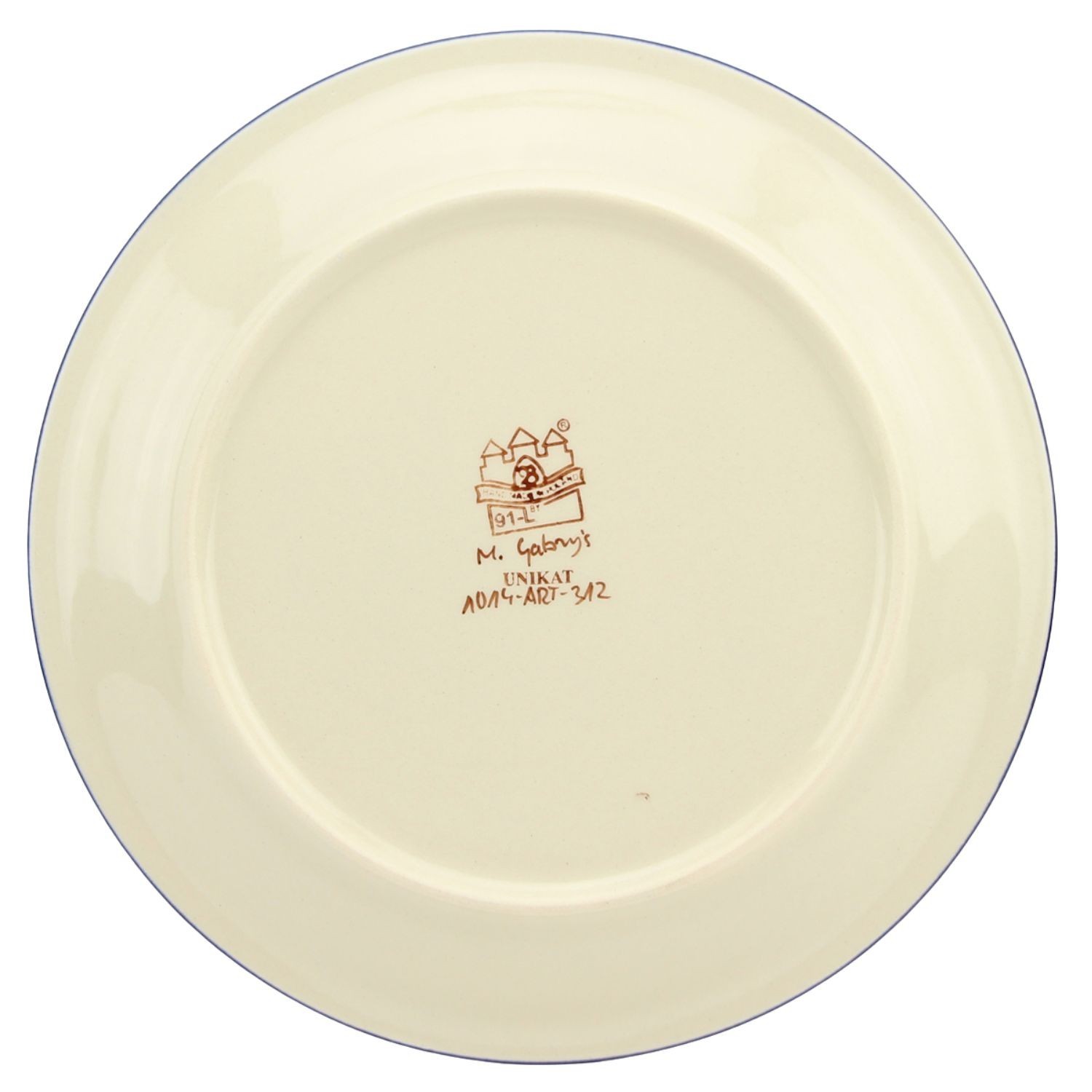Polish Pottery Dinner Plate 10.75″ Zaklady Boleslawiec Ceramic Dinnerware