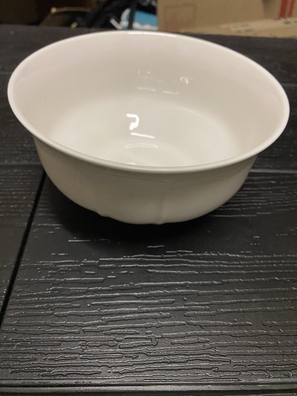 1 Mikasa Antique White Bone China Cereal Bowl 6 1/8 inches Excellent Condition!