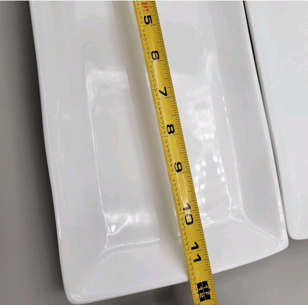PTS International B.Smith 3 Pc Rectangle Serving Dishes. Heavy, Nice Quality.