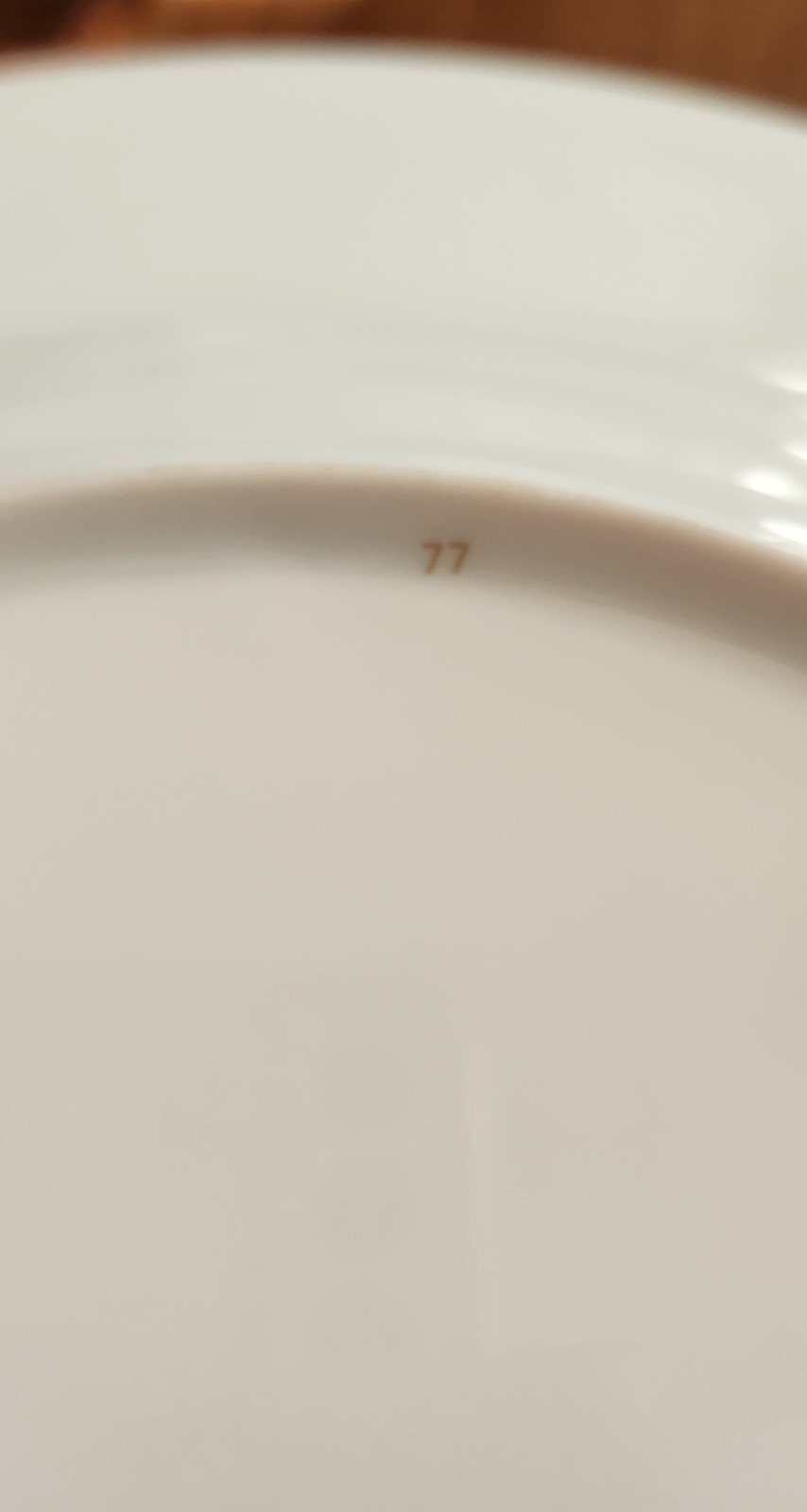 New BERNARDAUD Limoges France Dark Green GRANITE EMERALD Plate #77