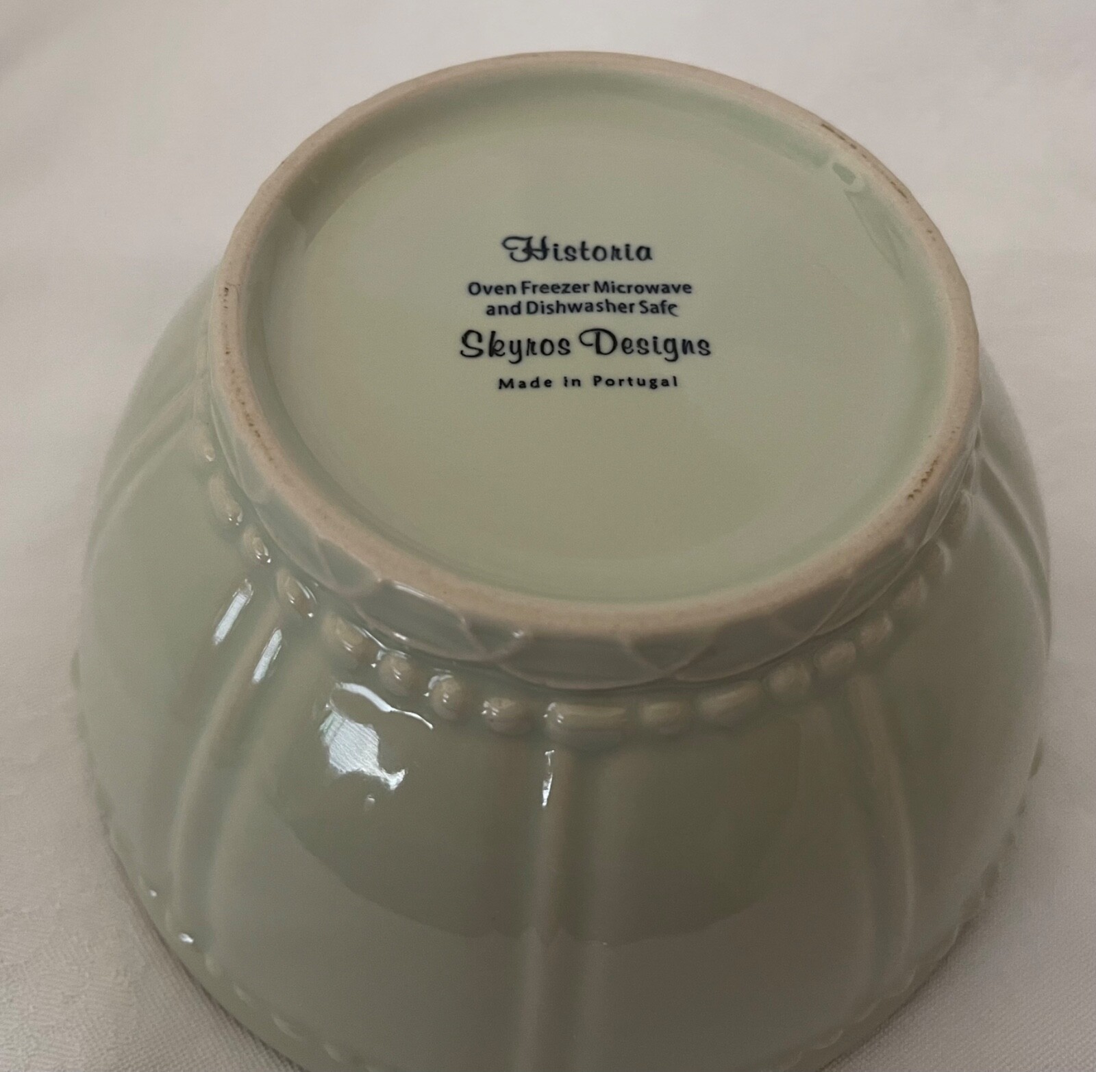 Retired – Skyros Designs – HISTORIA Tea Green Soup / Cereal Bowl