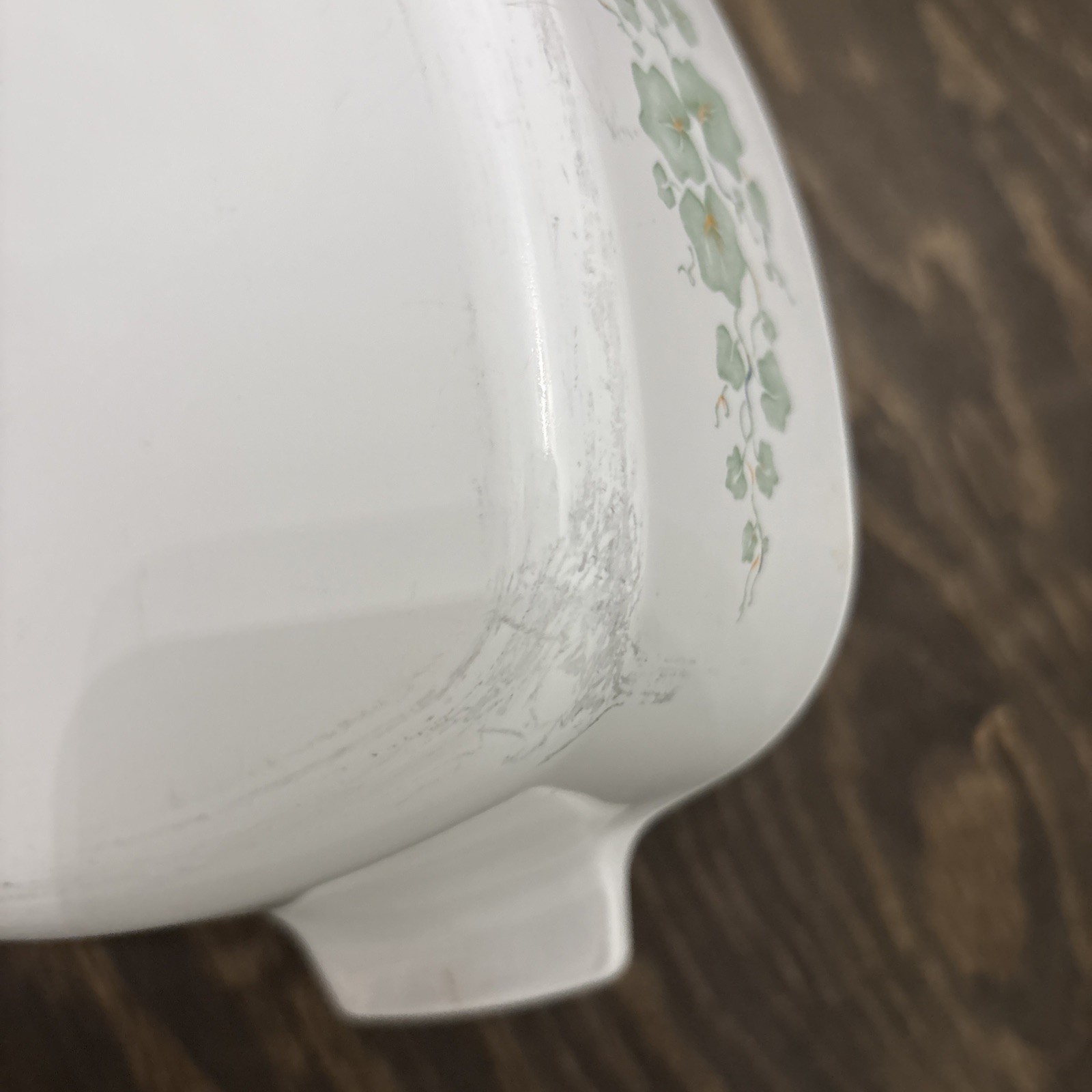 Corning Ware Callaway Ivy Green Casserole Dish Vtg 2 A-2-B And A-1.5-B