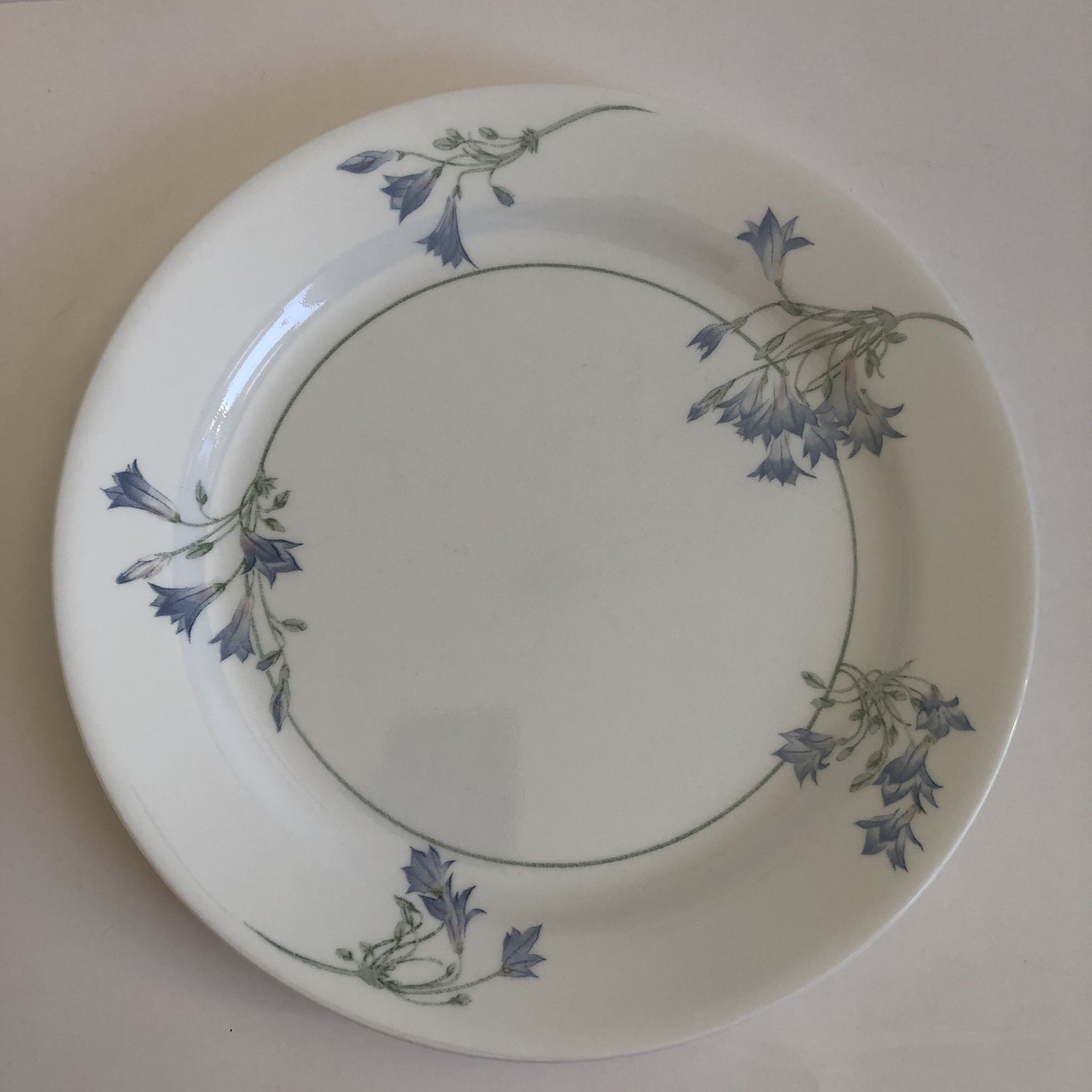 Vintage Corelle By Corning Blue Dusk Dinner Plates 10.25″ Vitrelle Set Of 8