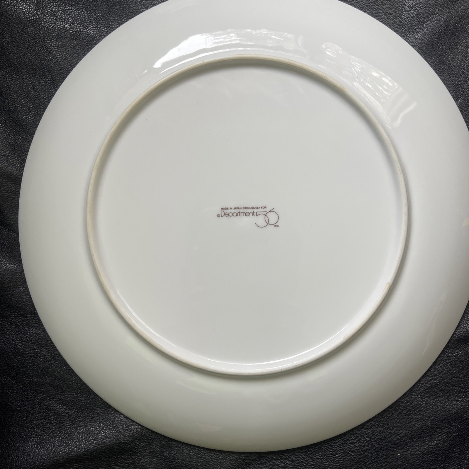 Department 56 Blue MCM Dinner Plate 10.25″ Sun Moon Stars Planet Cloud