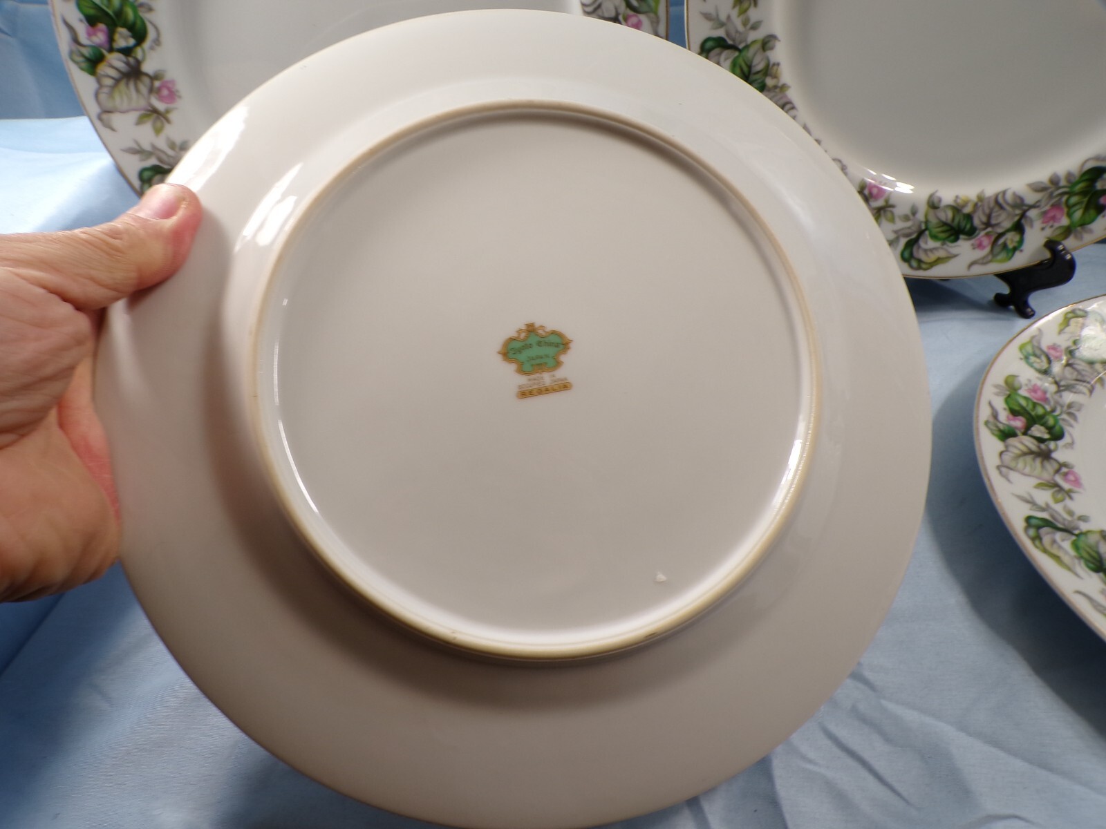 Set of 5 Jyoto – Made in Occupied Japan – Regalia Dinner Plates