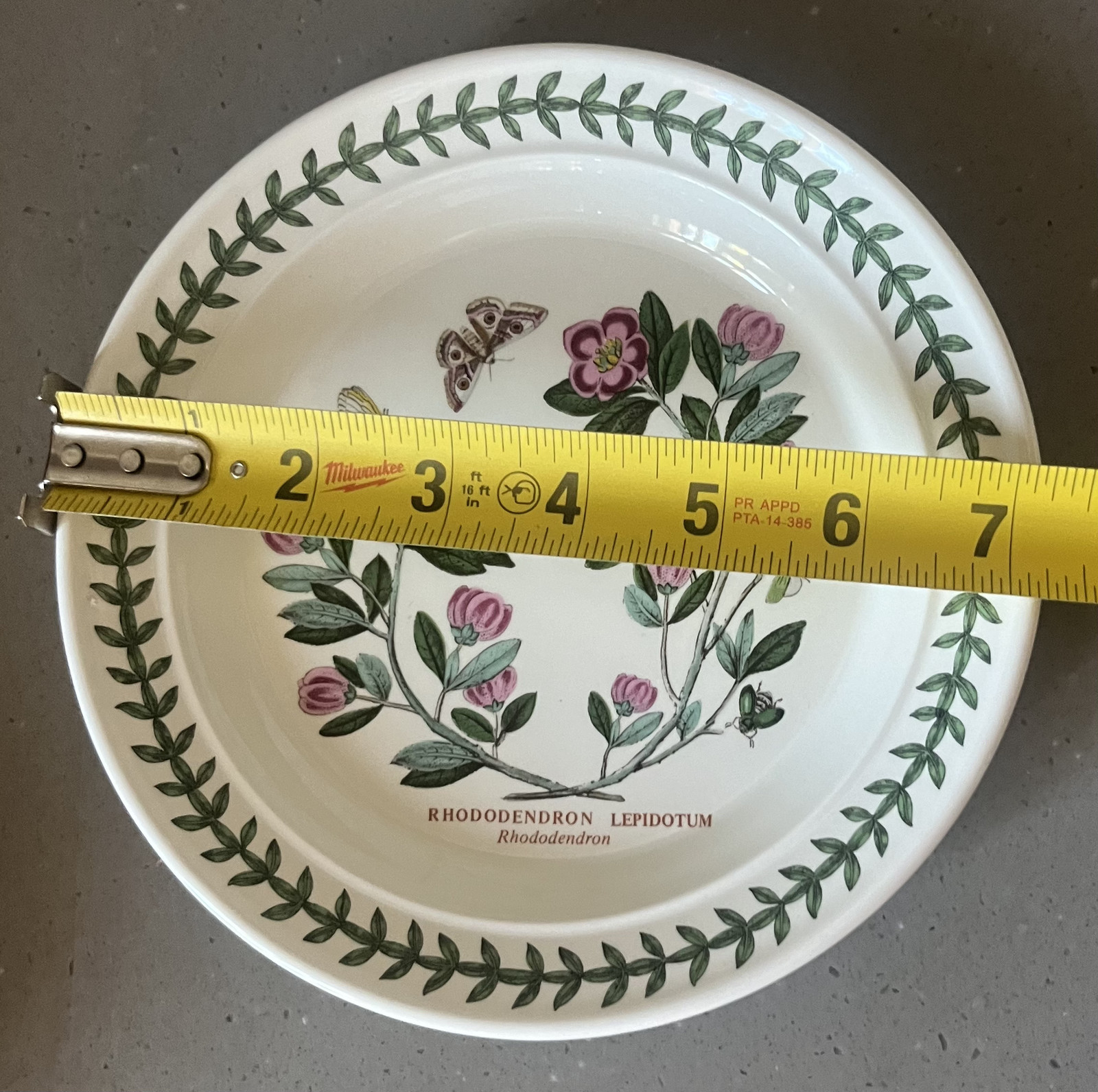 UNUSED 1990 Portmeirion Botanic Garden Dinner Salad Bread Plate Bowl CHOICE