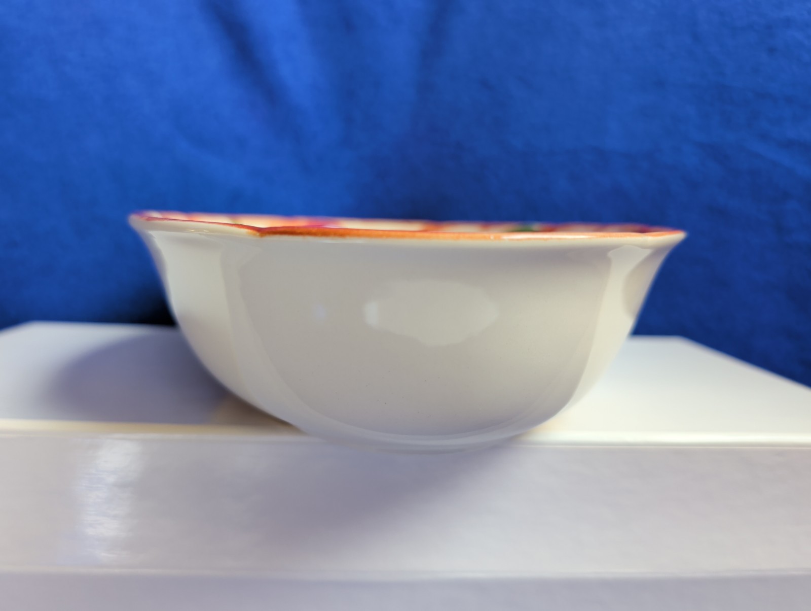 Franciscan Apple Divided Vegetable Serving Bowl USA Vintage 10 3/4″ Relish Dish